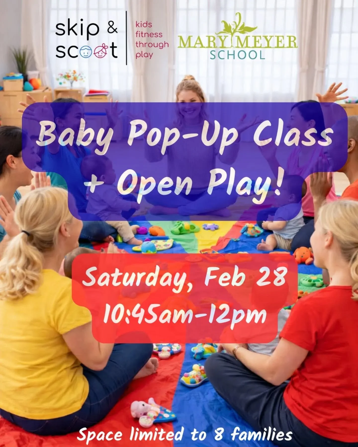 Coffee, socializing, gross motor learning, and q &amp; a with @marymeyerschool + @skipandscoot! Join us! 

*Space is limited so please grab your spot today! Share with friends! Link in bio or at skipandscoot.com. 

#skipandscoot #chicagomom #chicagob