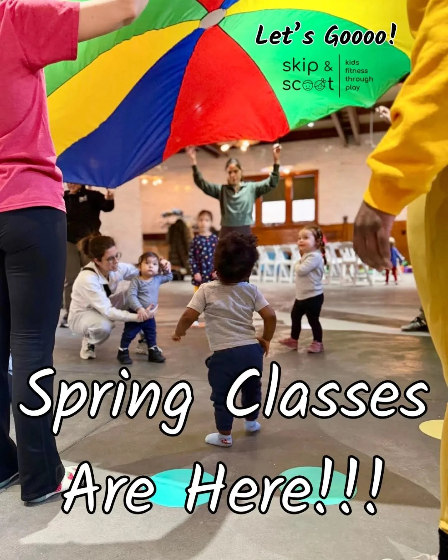 Let's gooooo for all the Spring 2026 cuteness and gross motor learning, #chicagofamilies! Grab up those spots now- wait lists will activate when the section is full! 

And, we've got some fresh air outdoor options, too! 😍😎🌷 #WestLoopChicago #linco