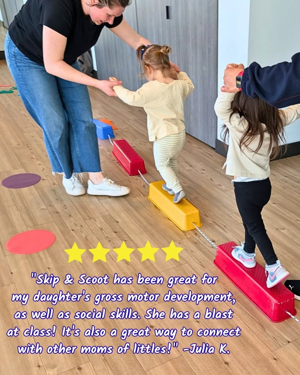 Hearing from you is our FAVE! We'll never stop loving you back, and treasuring when you take time to share how we've benefitted your family. 🥰🙏🏻

This business was built on love for movement, community, connection, and growth. To know that we are 
