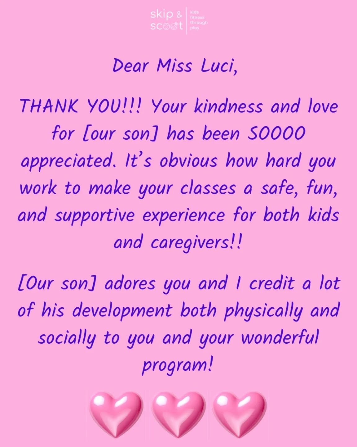 In honor of Teacher Appreciation Week, we thought it would be fun to share some of our most treasured love notes from over the years. THANK YOU! 🙏🏻💜

Happy #TEACHERAPPRECIATIONWEEK to all those sharing your gifts and inspiring lives. IYKYK, the st