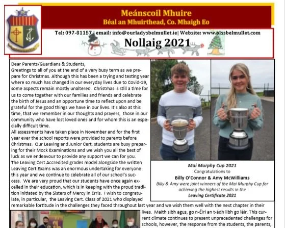 OLSS Christmas Newsletter 2021