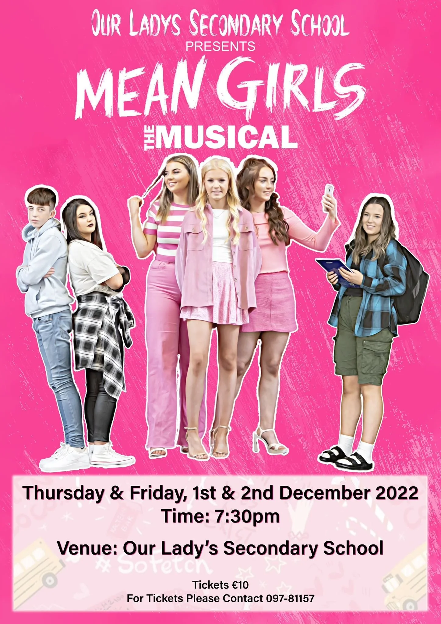 'MEAN GIRLS' THE MUSICAL !!