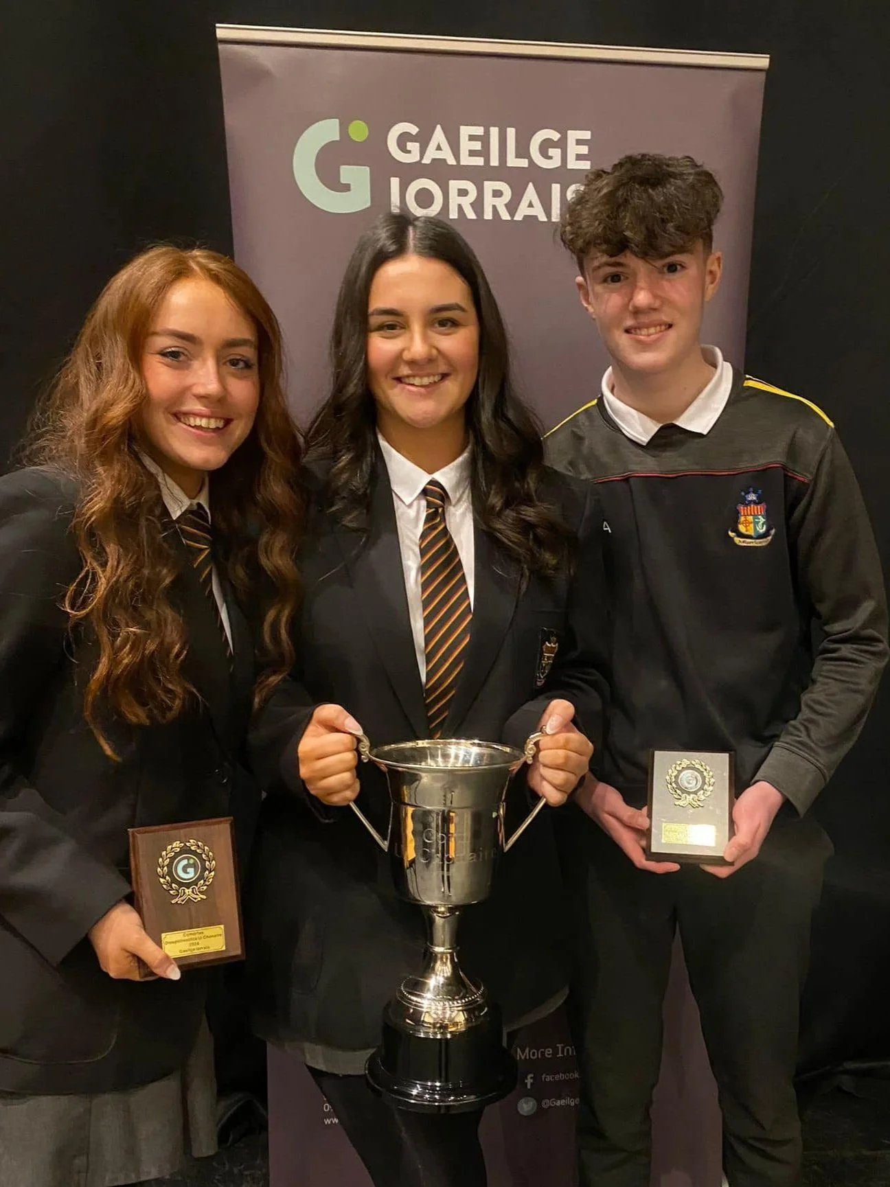 OLSS DEBATE TEAM WINS COMÓRTAS DÍOSPÓIREACHTA 