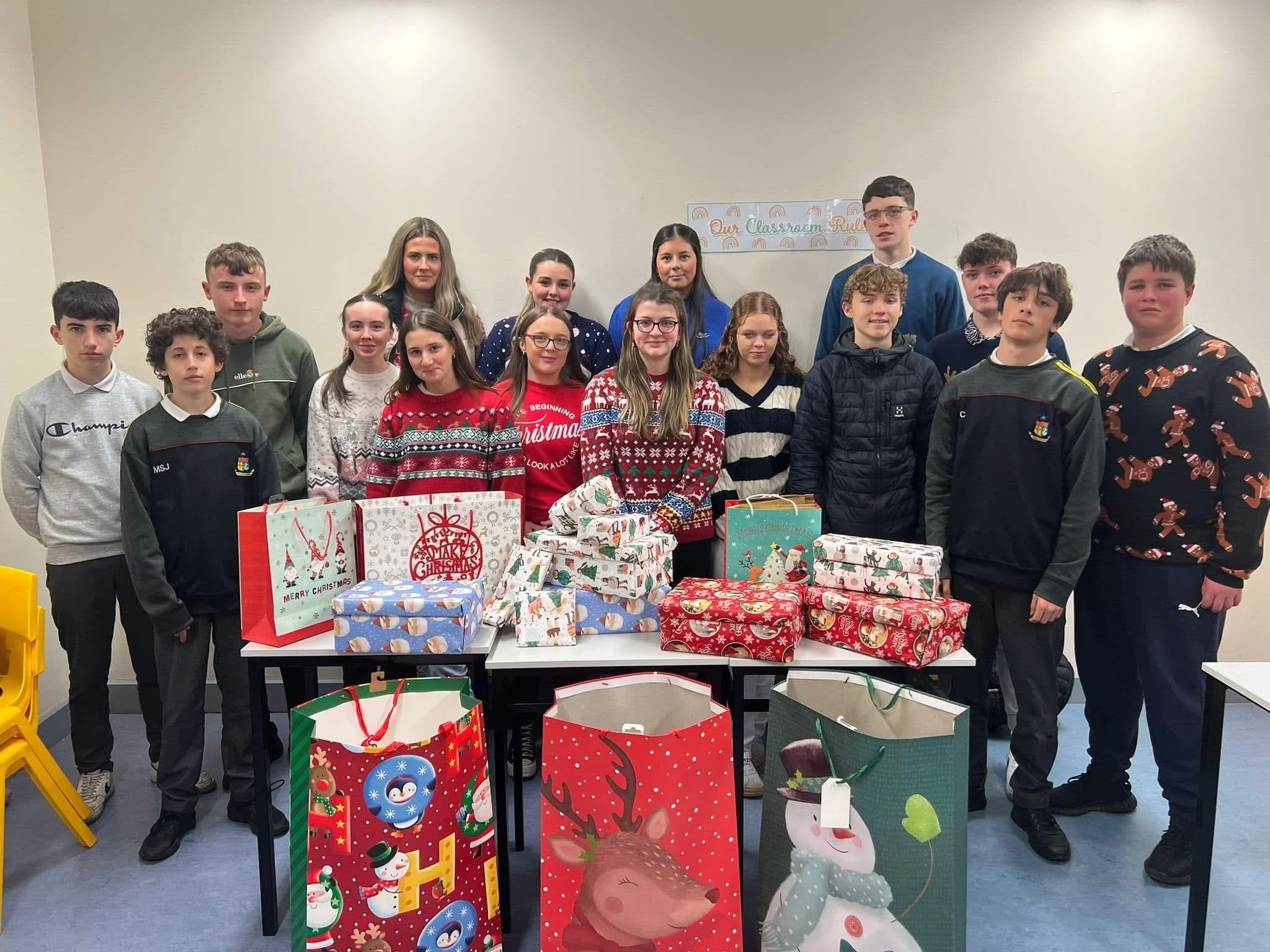 Christmas festivities in OLSS!! 