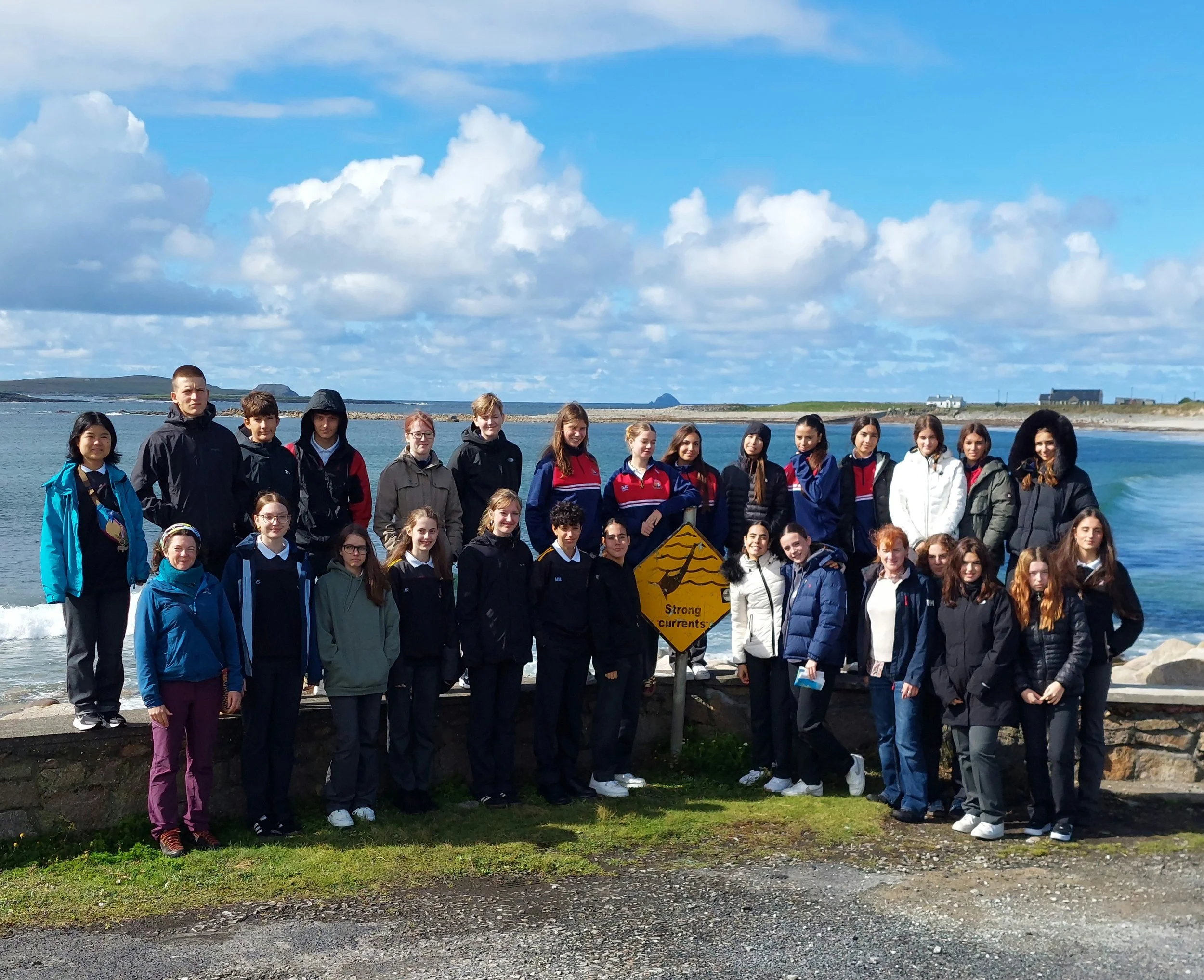 Tour of Erris for our International Students