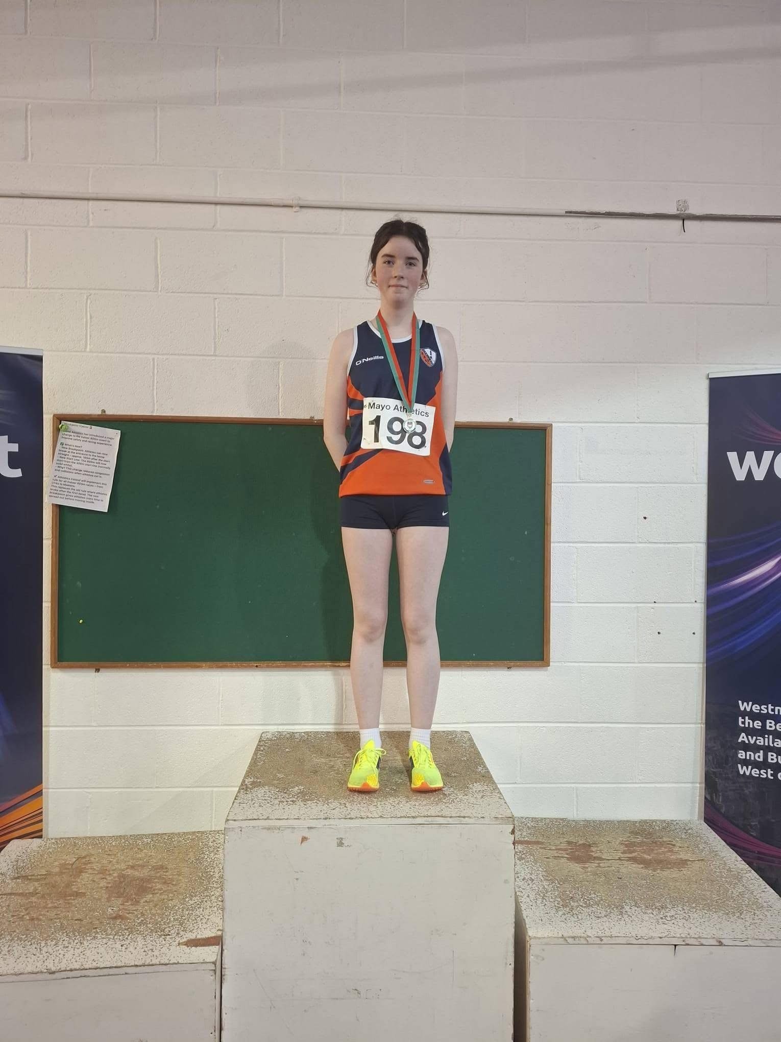 Ailbhe shines in Athletics 
