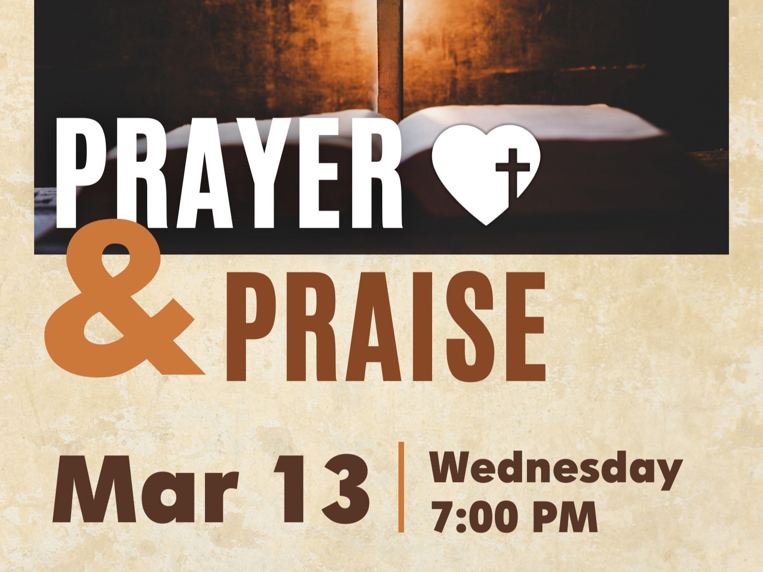 Mid Week Large Group - Prayer &amp; Praise Night