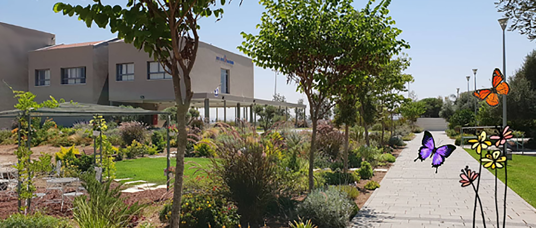 Beit Ruth - campus pathway