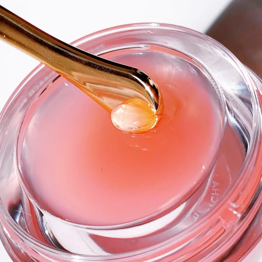 Texture shot of the Tatcha Kissu Lip Mask