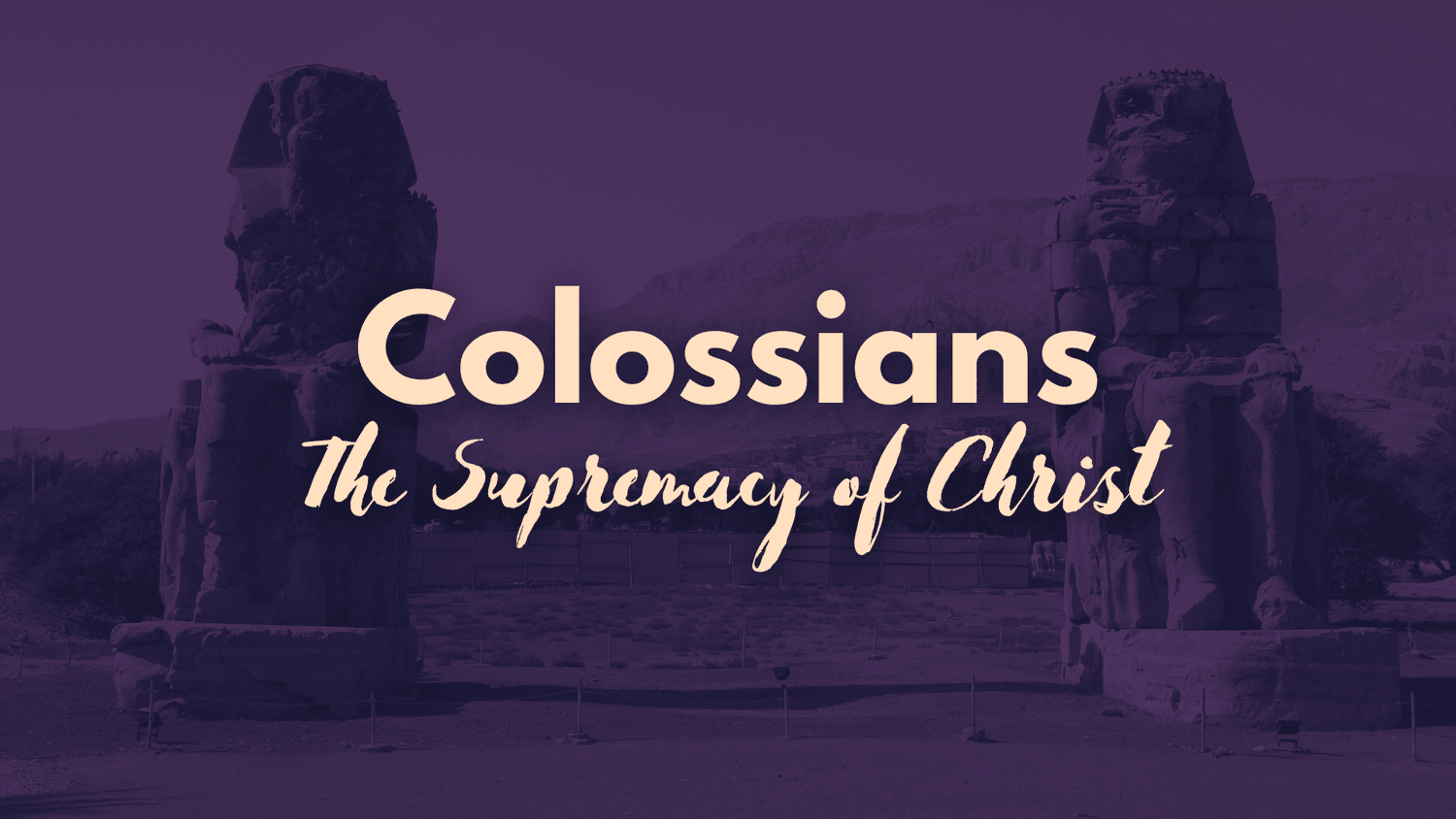 Colossians: "Secure and Steadfast" episode artwork