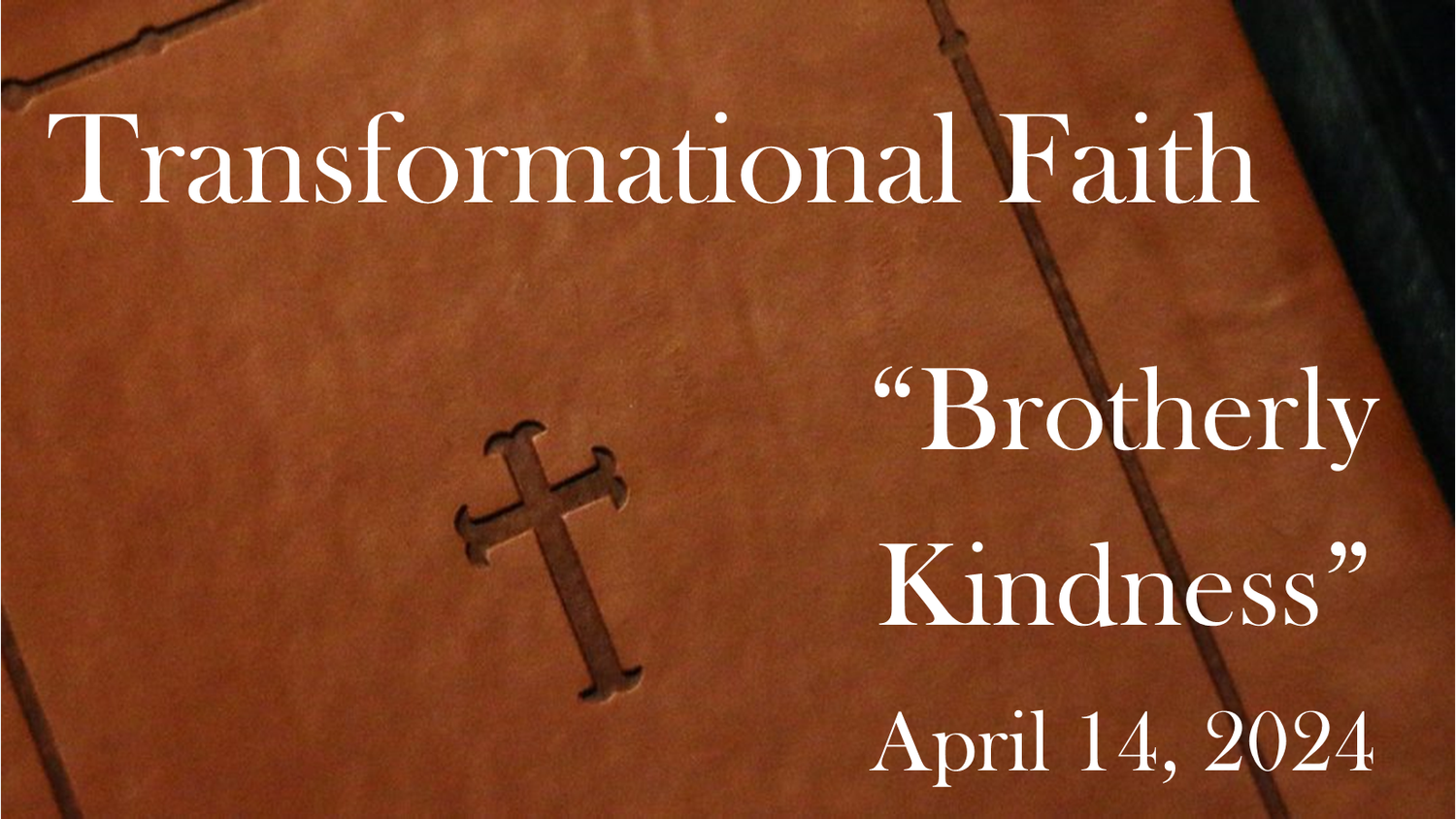 "Brotherly Kindness" episode artwork