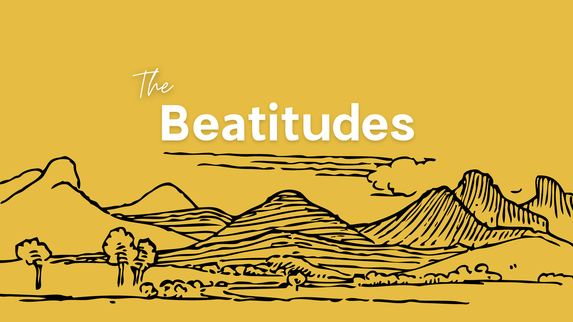 The Beatitudes "Blessed are the Mourners..." — Washington Union