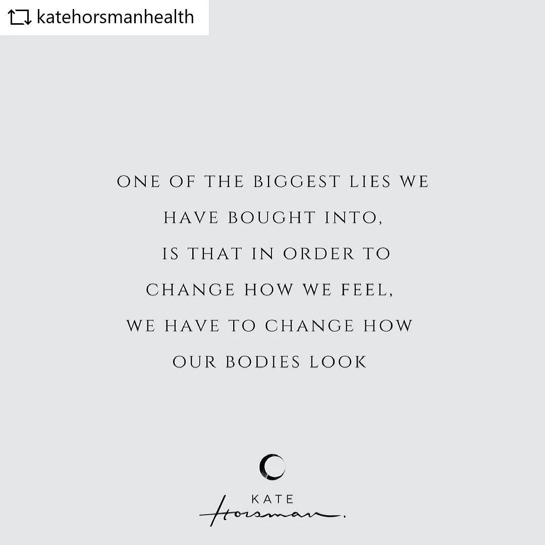 #repost @fit.flexible.fluid
・・・
#REPOST @katehorsmanhealth  One of these things, is not like the other.Believe me, if it worked that well or as well as we think it does, we would be amongst a society content and compassionate.In order to feel better, we might just have to start with the feeling part.#embodied #embodiedhealing #embodiment #healing #bodyimage #bodyneutrality