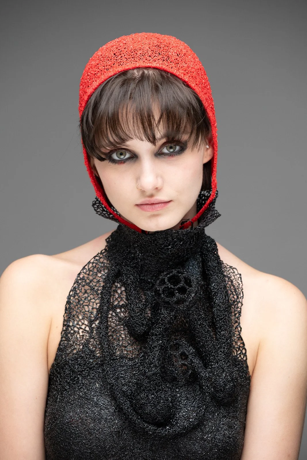 Body piece and cap 3d hand drawn