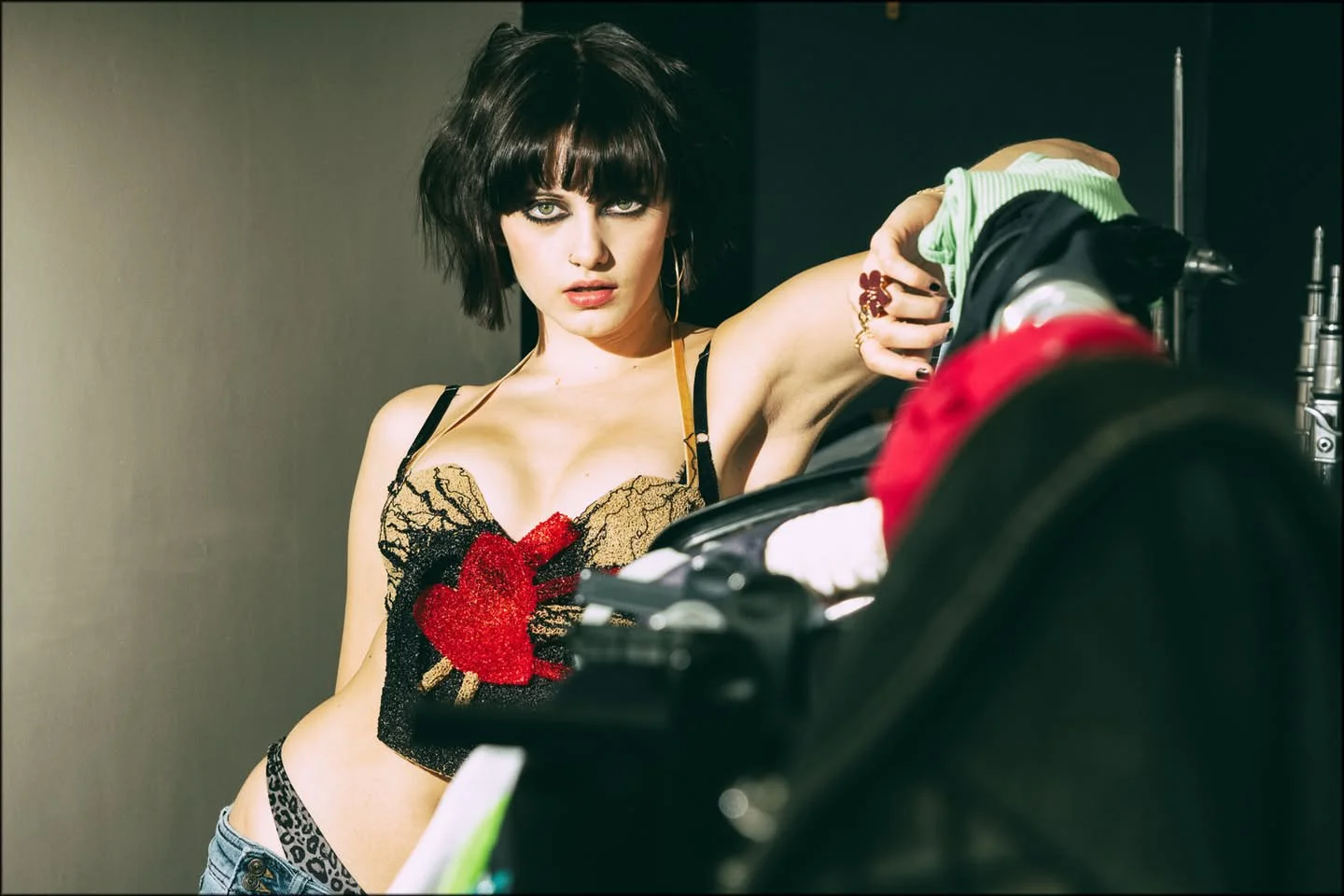 3d hand drawn bodice