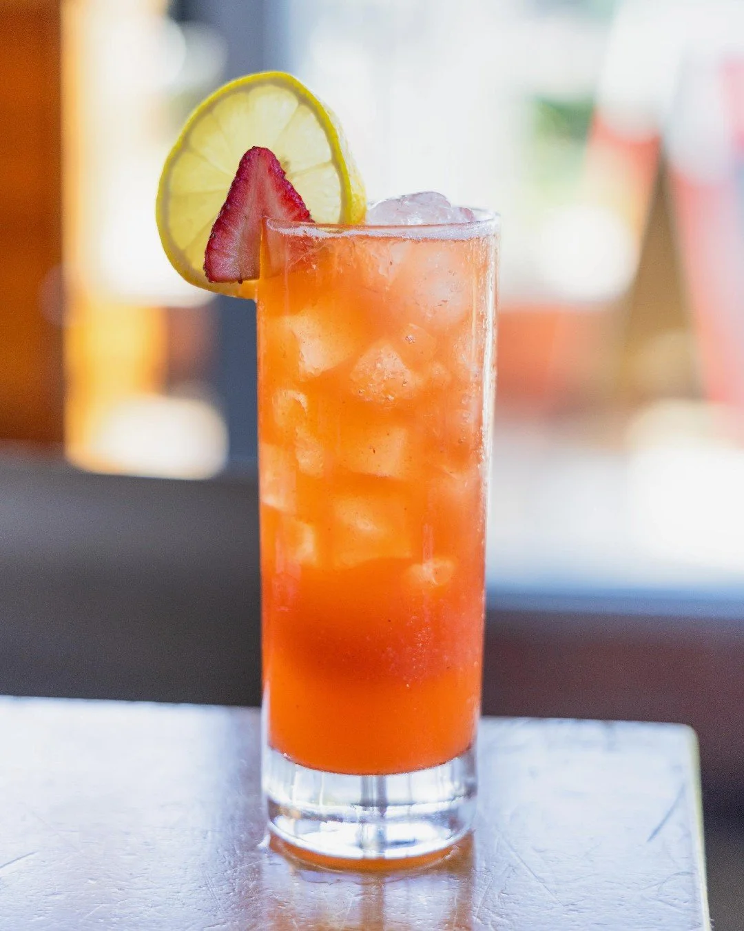 Just a reminder that this month we're going all out in support of Breast Cancer Awareness Month with our Strawberry Strong cocktail. All proceeds will be donated to the Susan G. Komen Foundation at the end of the month. #beatcancer ✨💗