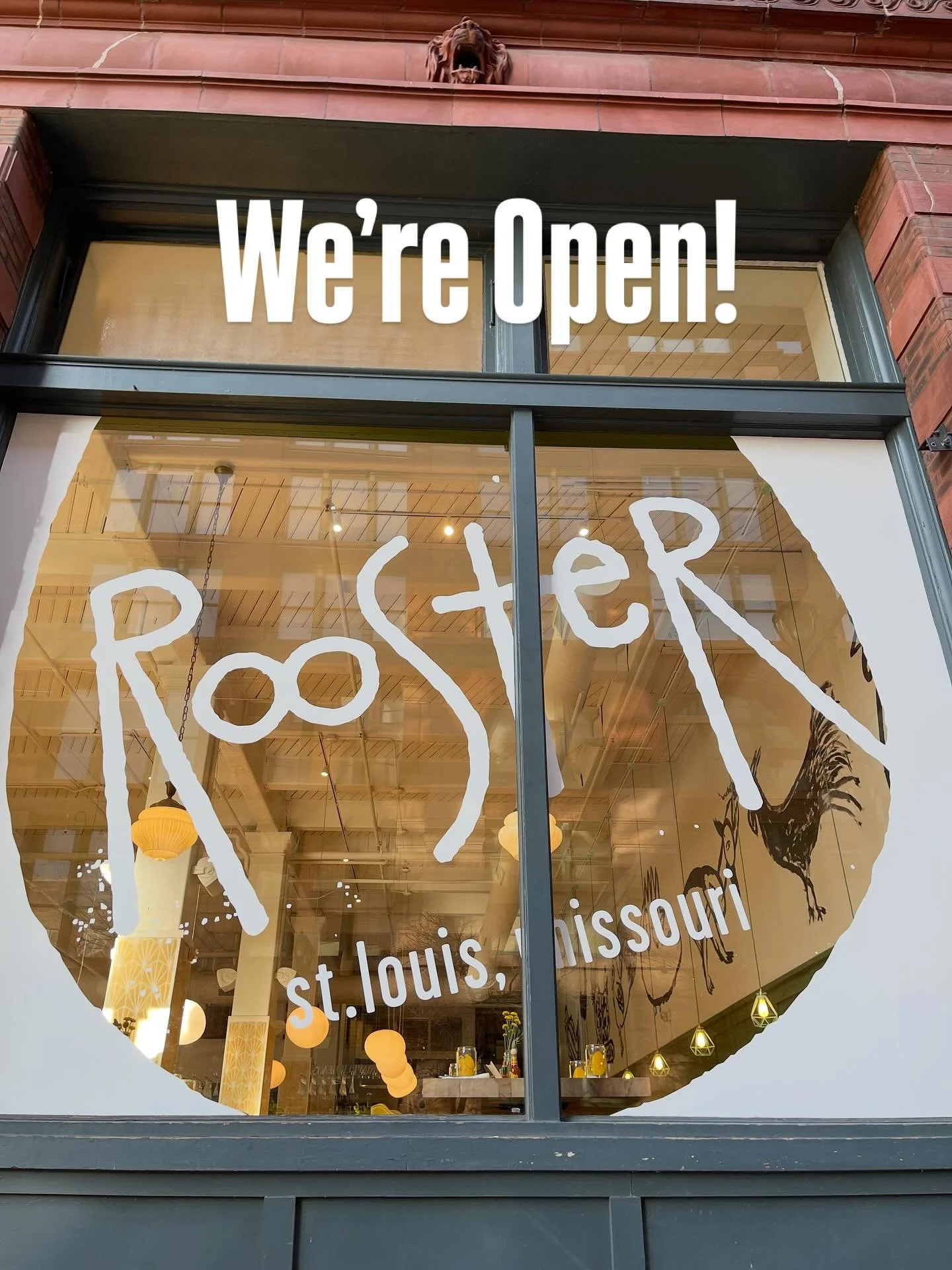 We&rsquo;re open at both Rooster locations today, Saturday, for dine in, carryout, &amp; delivery via @doordash &amp; @ubereats! 🍳☕️🥞
Surviving this winter cold is easier on a full stomach! Thanks for supporting local!💛