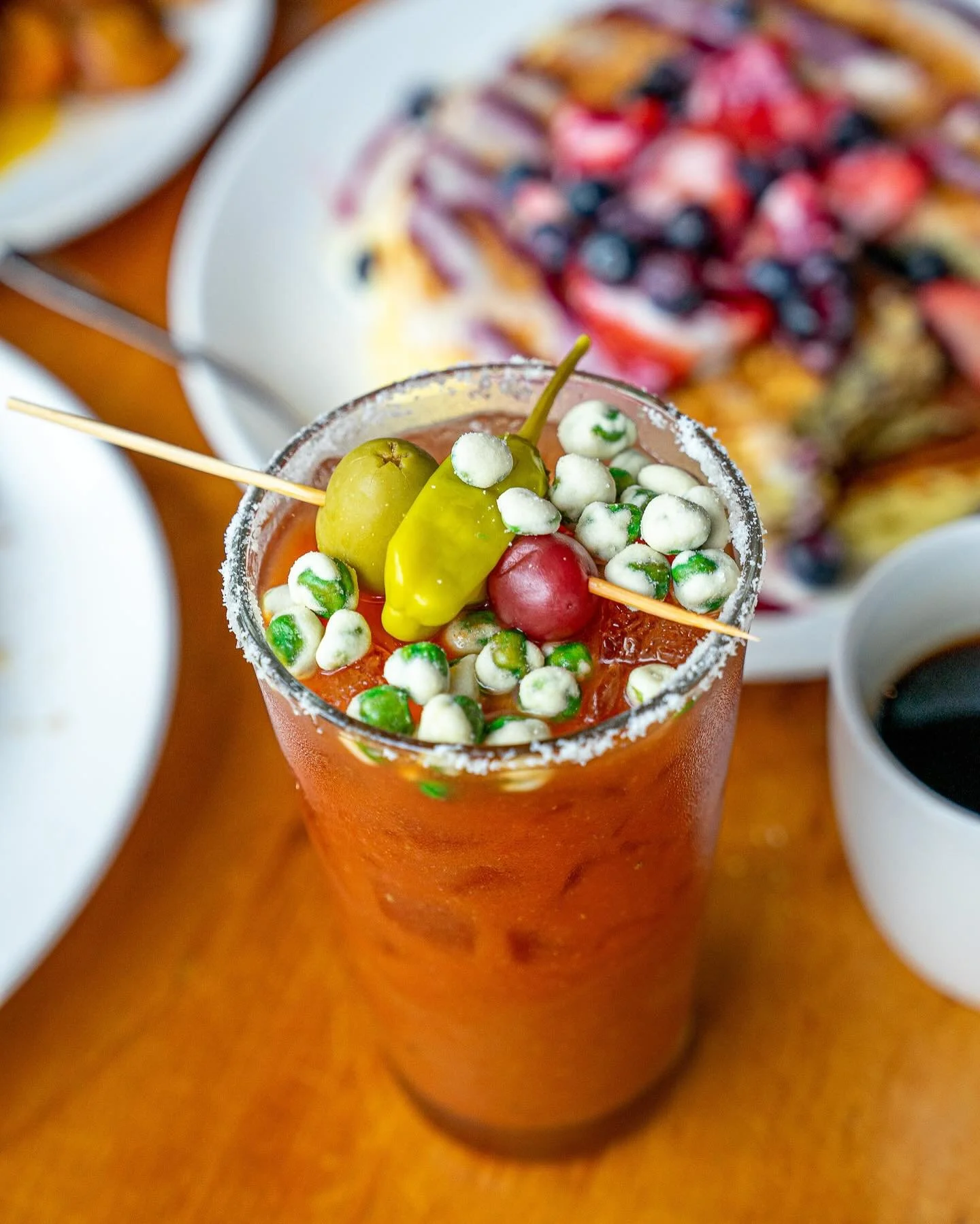 We&rsquo;re OPEN on Labor Day and our house-made Bloody Marys are here to make your long weekend even better!🍅🌶️
Come brunch with us, @washington_avenue &amp; @southgrandstl