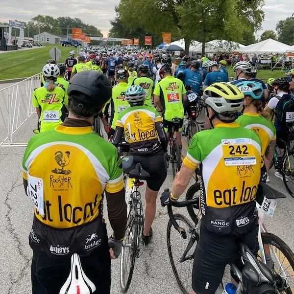We&rsquo;re sending good vibes and cheering on Team Rooster this weekend! 🚲 💛
This wonderful group of people is once again, putting in the miles to raise money for the @mssociety at @bike_ms ! 
Donate directly to support this amazing organization a