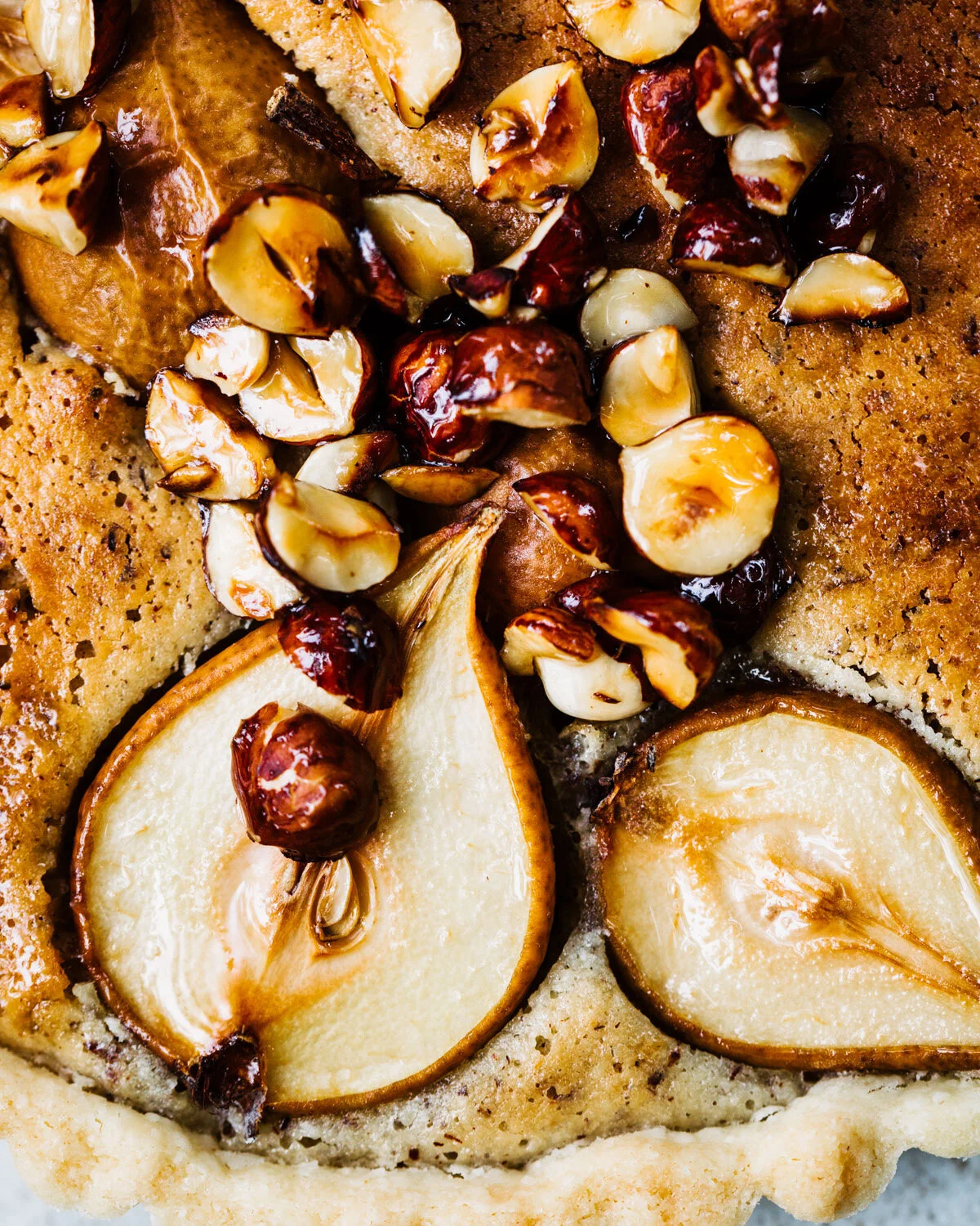 Marina Jerkovic Food Photography Pear Tart Free Work