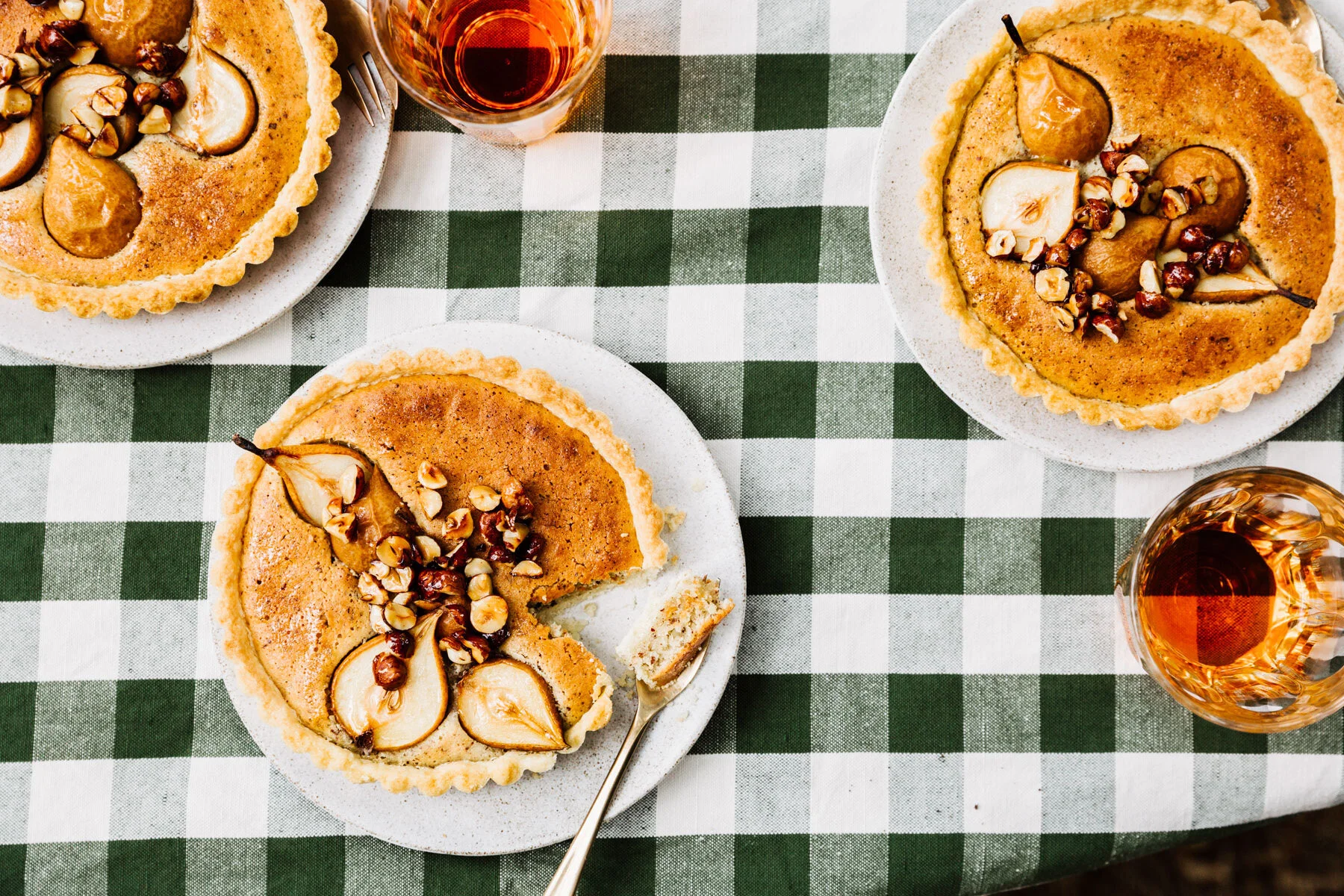 Marina Jerkovic Food Photography Pear Tart Free Work
