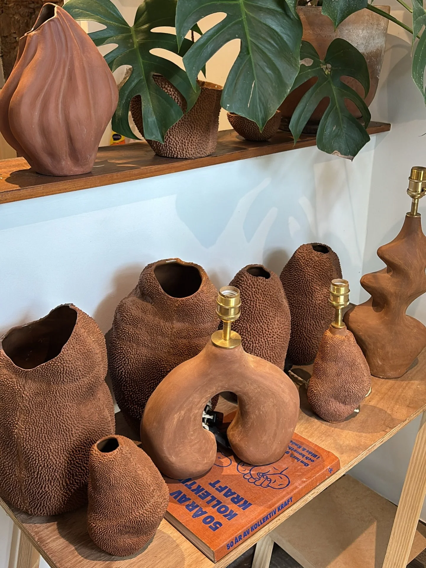 Latest creations in my favorite red clay 🤎🧱