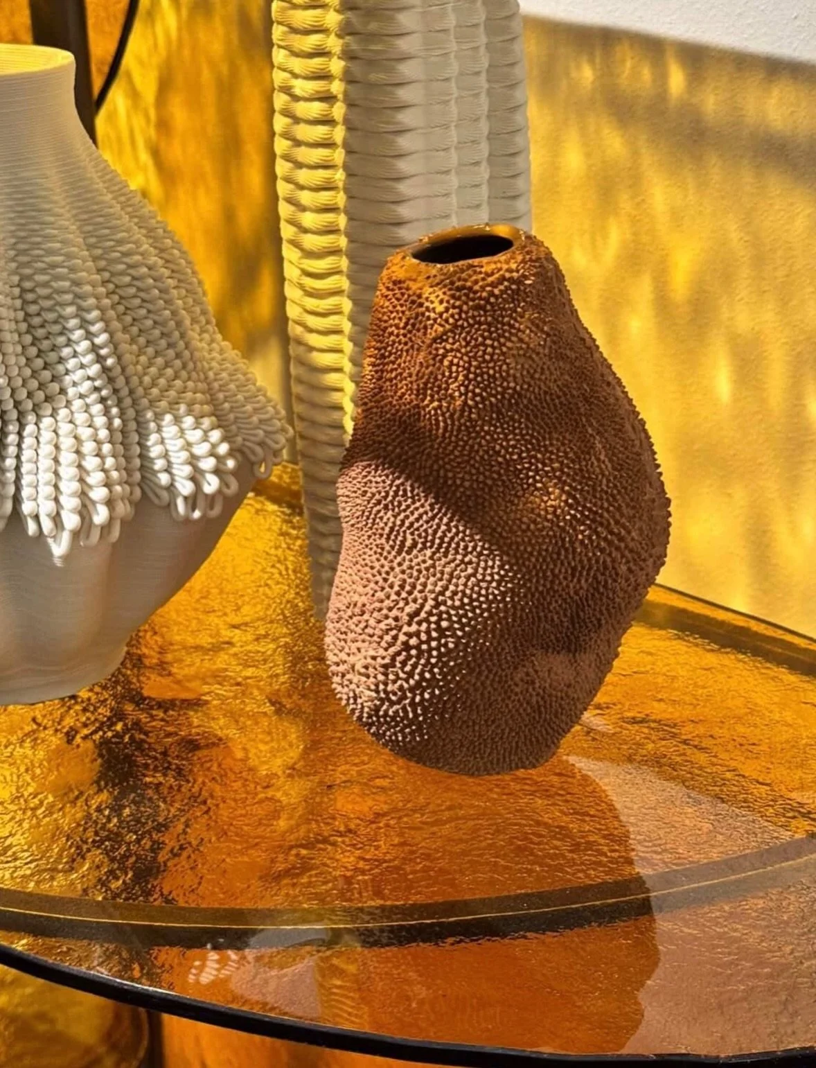 On view at Milan Design Week 2026 with Roberto Cavalli Home Interiors at @isaloniofficial 

Salone Internazionale del Mobile
Hall 13, Stand D03
21-26 April 2026
Fiera Milano, Rho

It is an honor to present my Jaca vases as part of the Roberto Cavalli