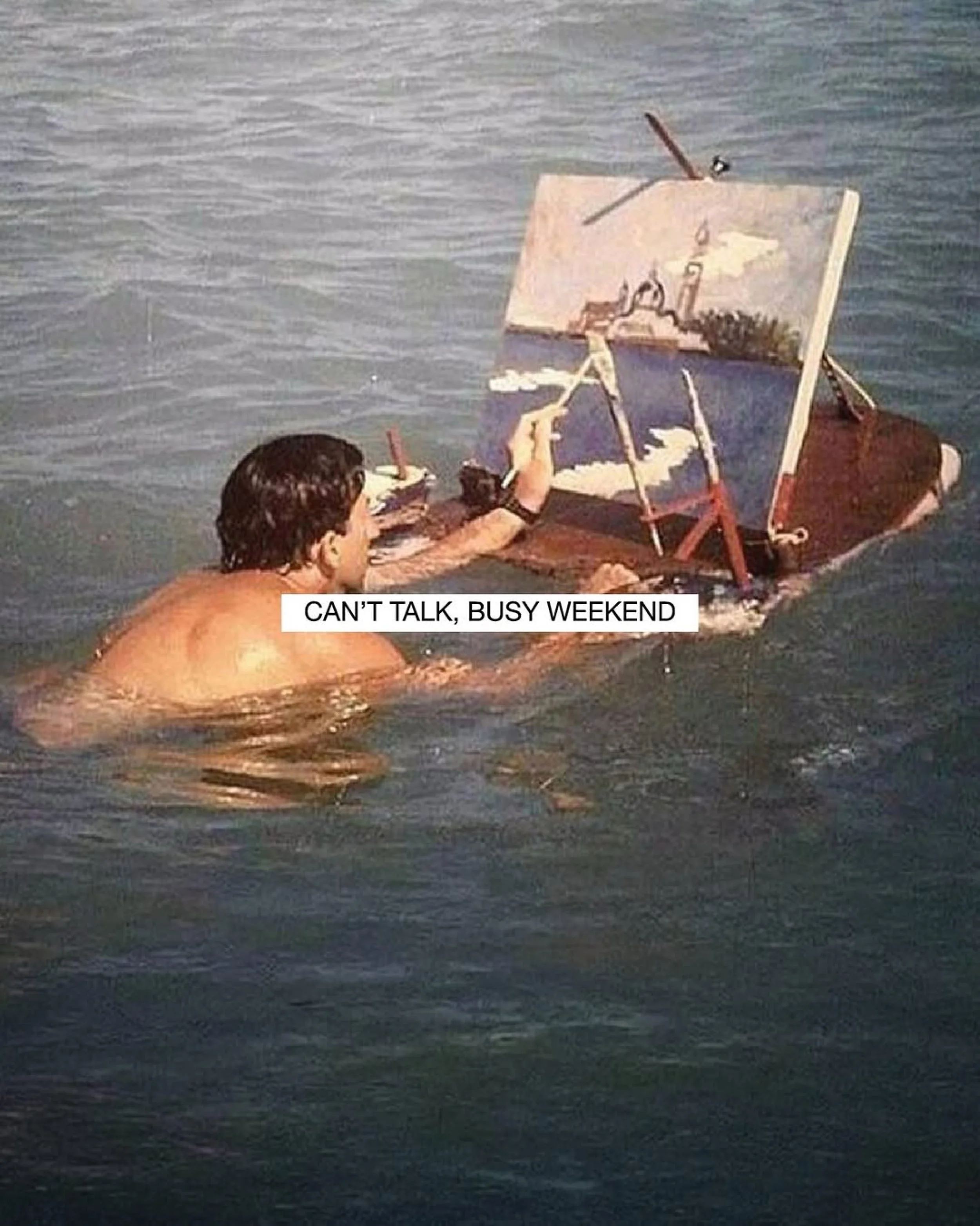 Can&rsquo;t talk, reeeally busy weekend (swipe to see plans) via @g_mariecreative
