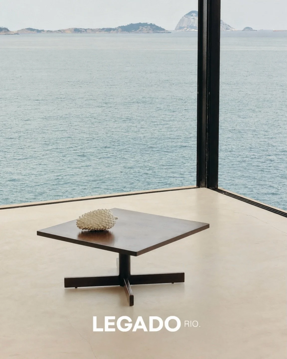 Our Glossy Graviola stoneware sculptural object in good company at @legadorio 

When in Rio de Janeiro, visit Legado Rio - a beautiful Casa-Galeria bringing together historic Brazilian furniture and contemporary art, where you also can discover a cur