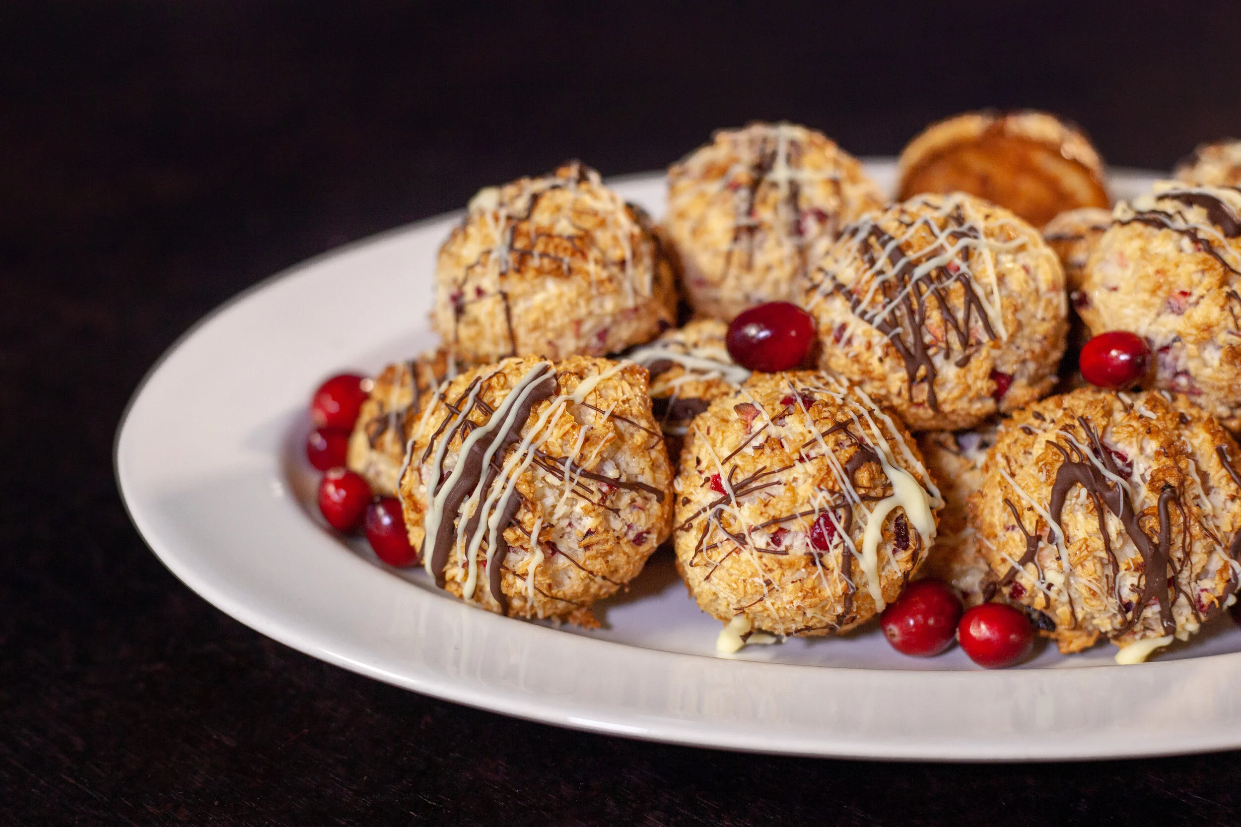 Casey Renee's Cranberry Coconut Macaroons