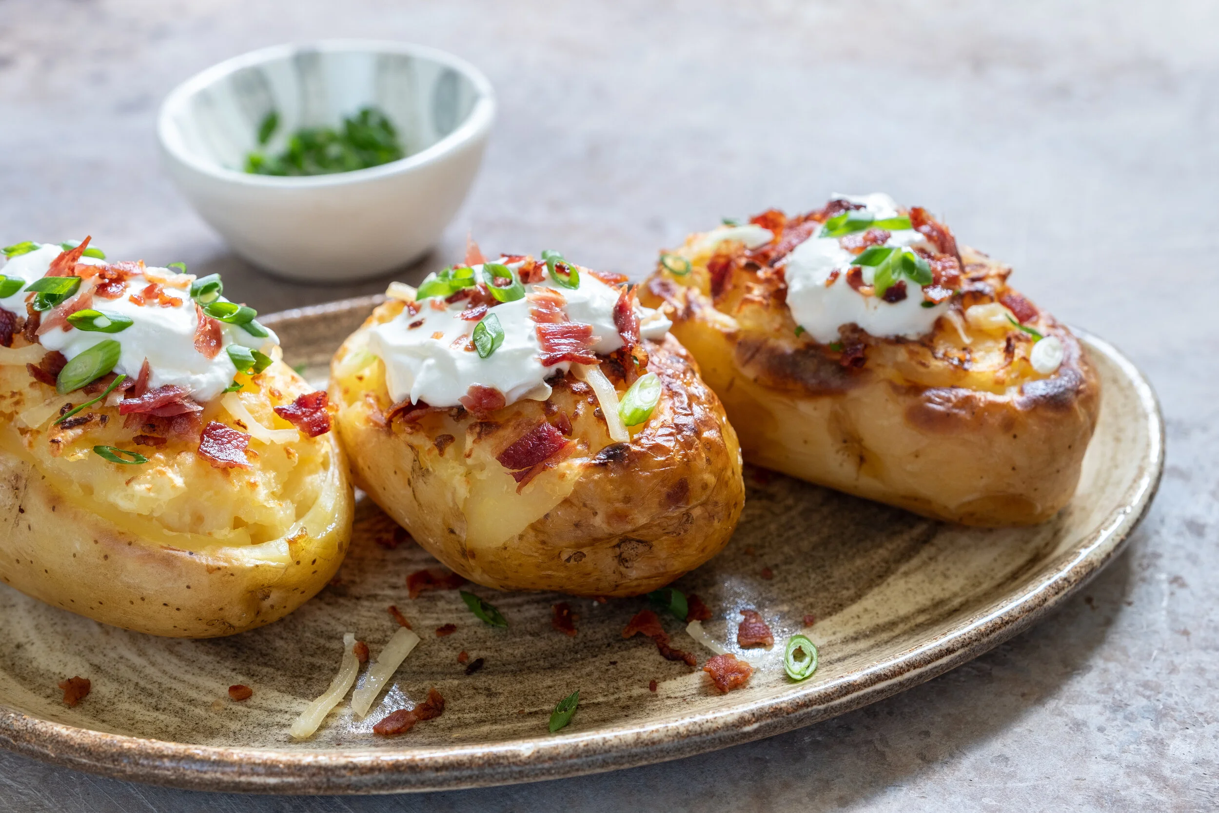 Loaded Baked Potatoes and other Second Acts