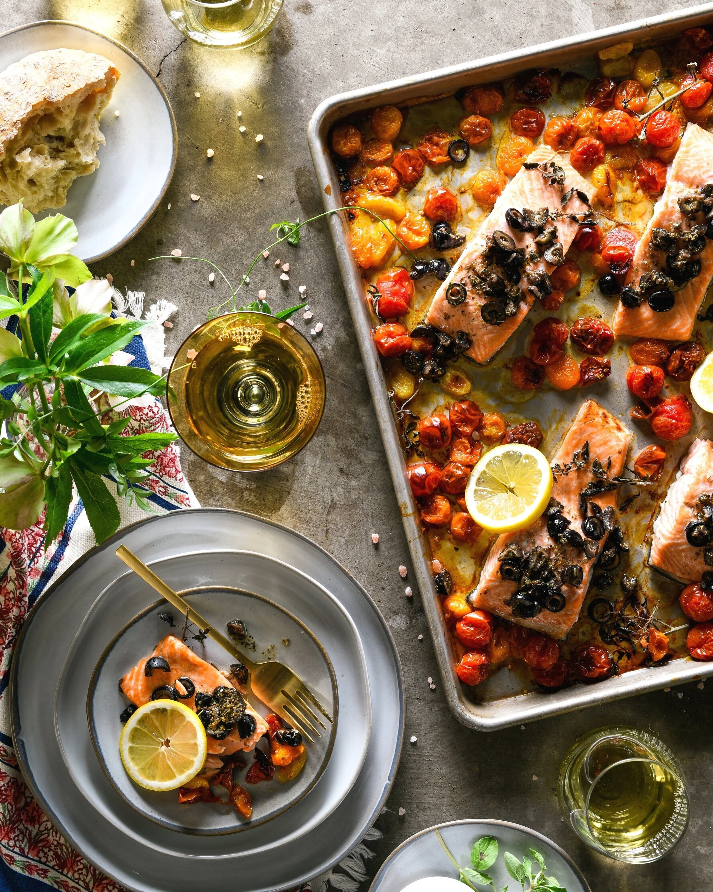 UPLOADED/REDIRECTED: Keep It Simple: Salmon and Tomatoes