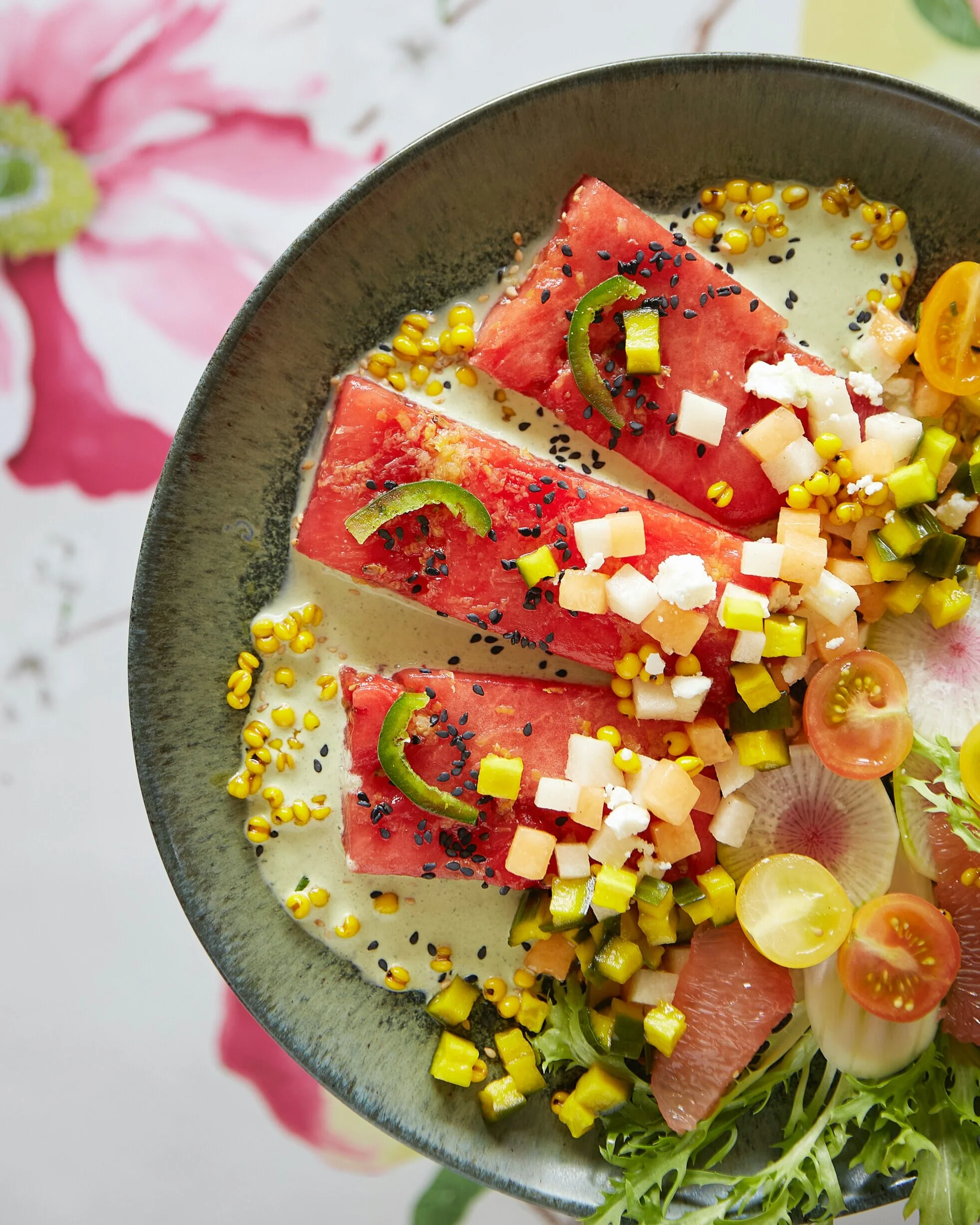 Peak Summer: Watermelon Steak Salad
