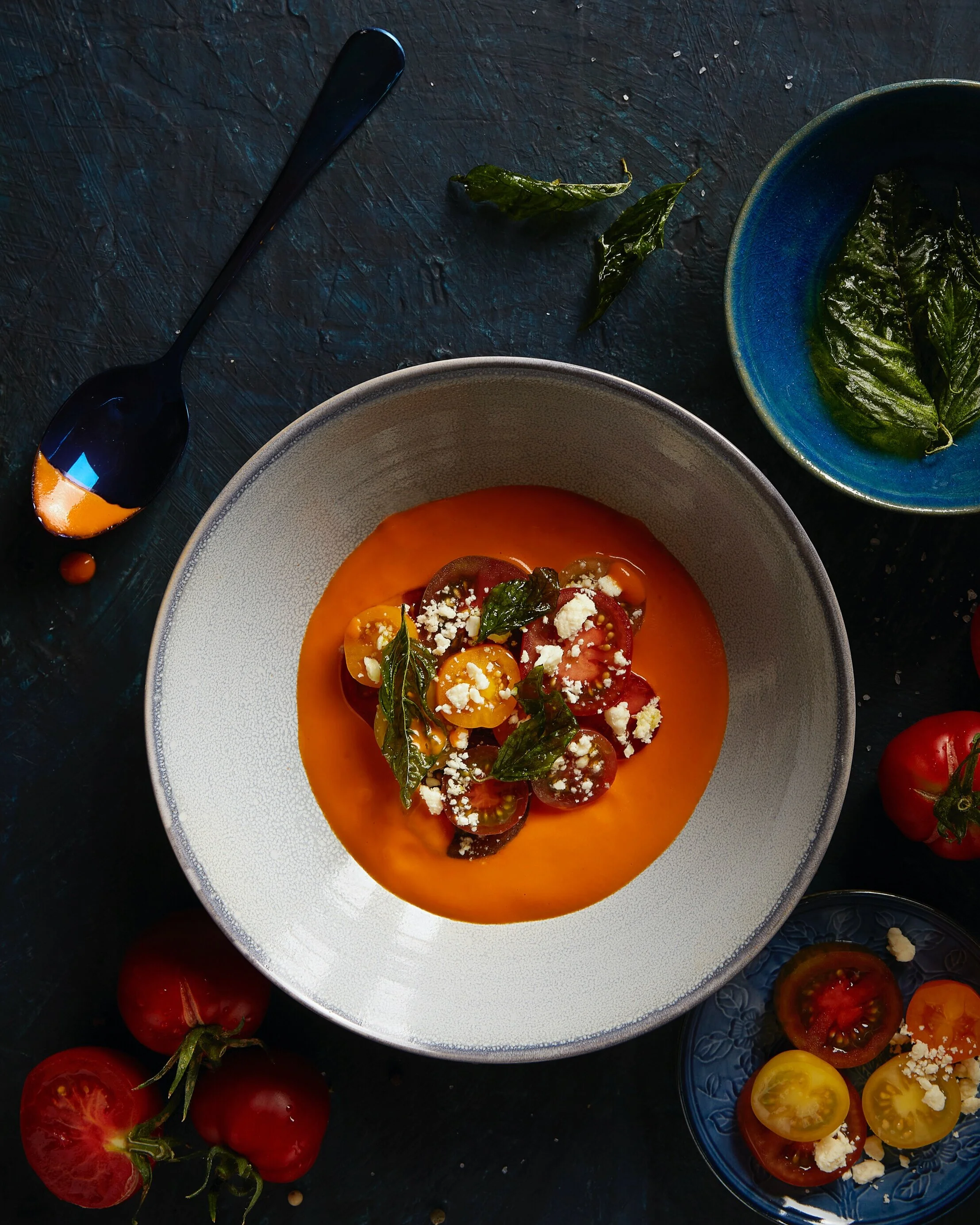 Summer Plans: Heirloom Tomato Soup