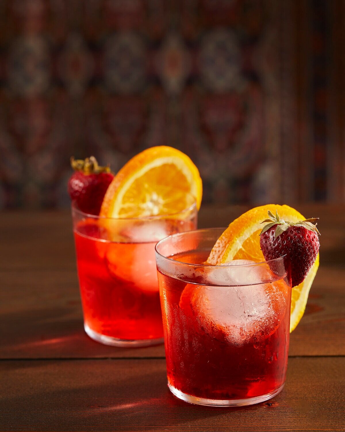 UPLOADED/REDIRECTED Strawberry Rhubarb Negroni