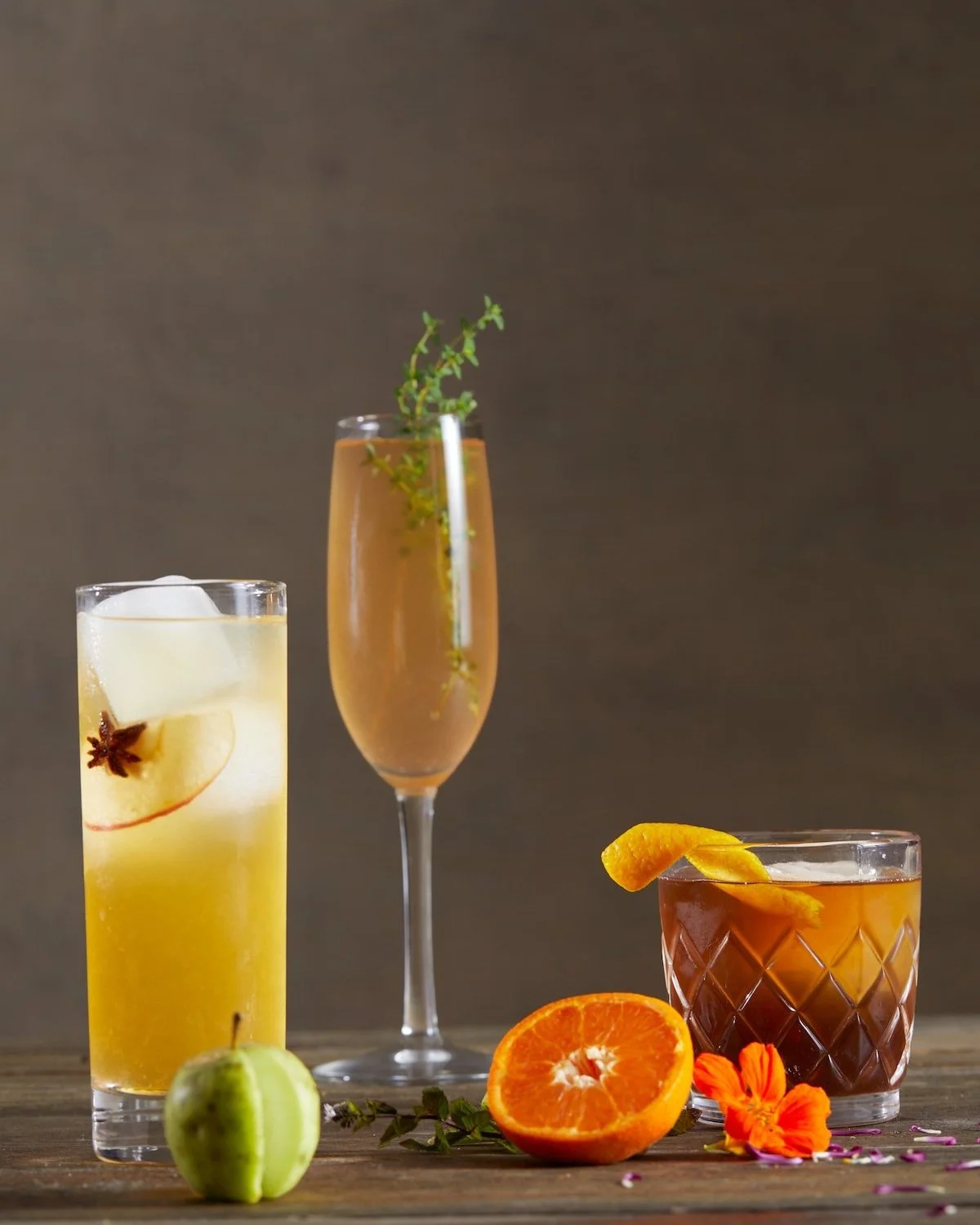 A Trio Of Fall Cocktails
