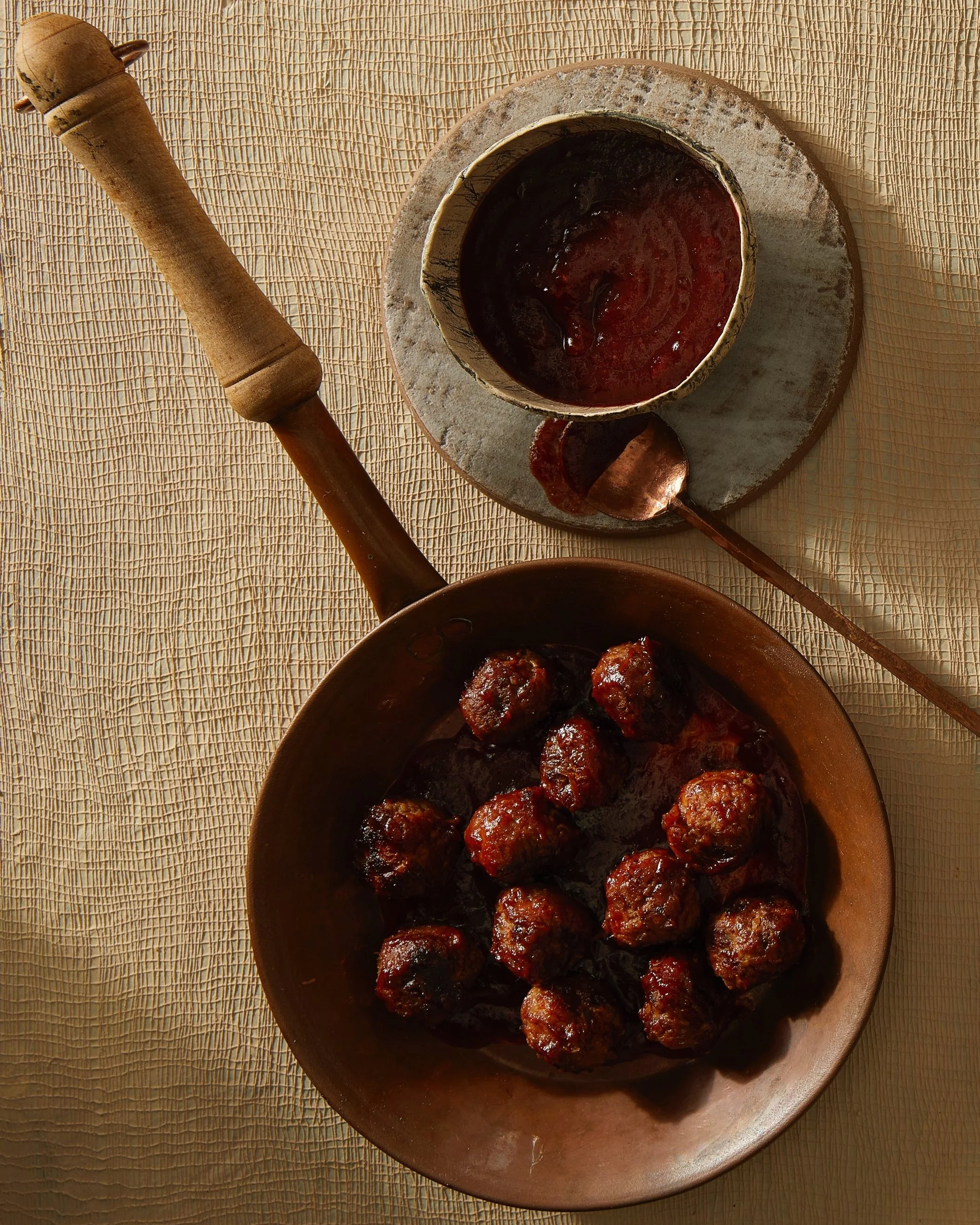 Great Plates: Meatballs in Cranberry Gojuchang Sauce