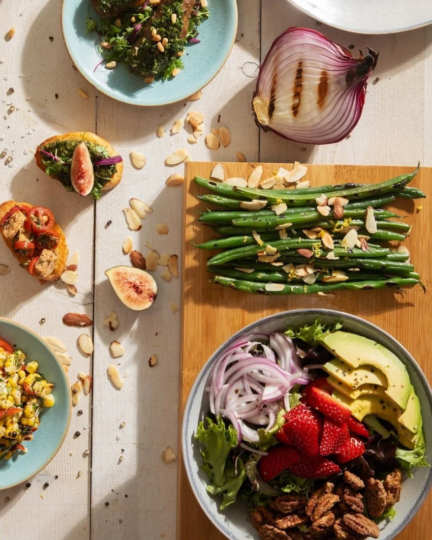 Green Beans with Shallots and Almonds