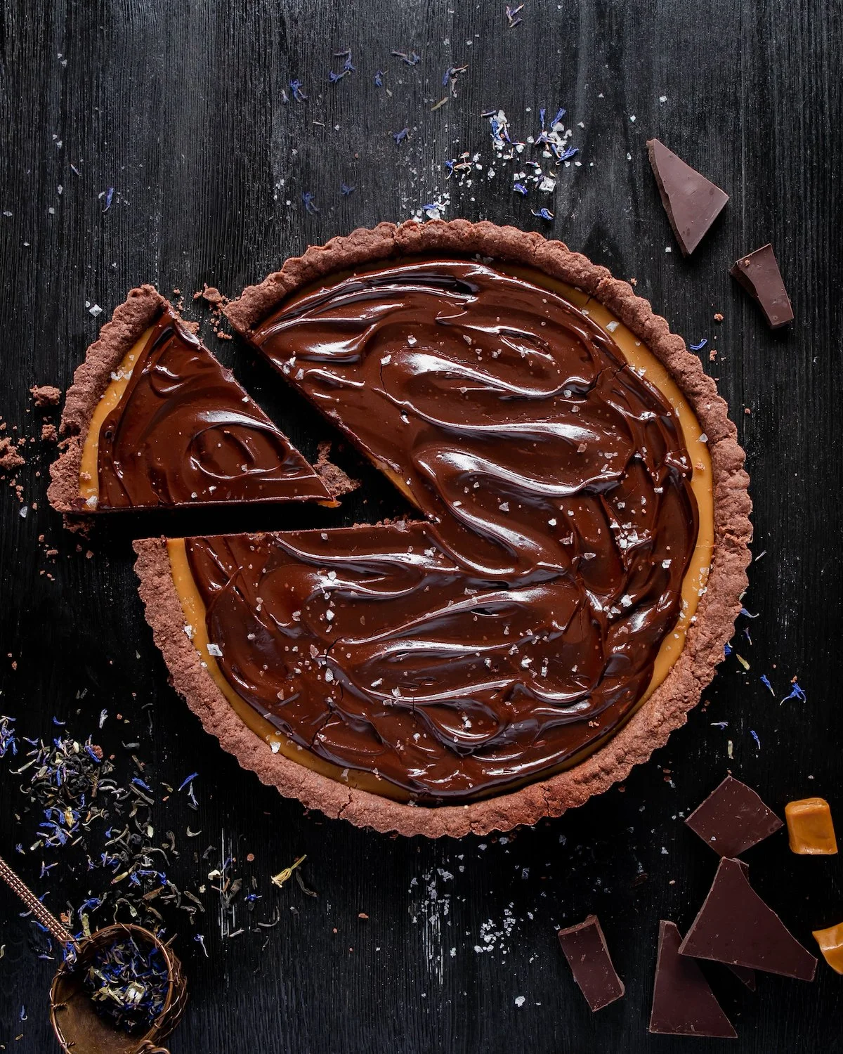 Earl of Darkness Chocolate Tart