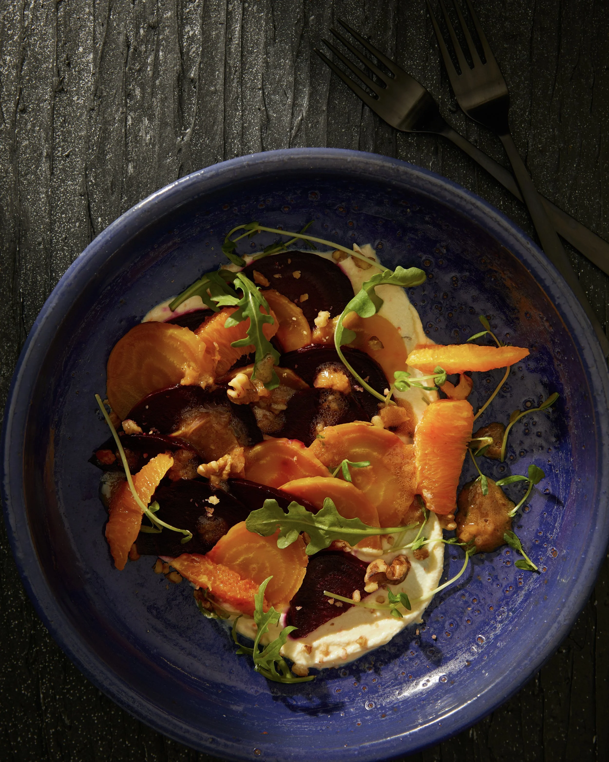 UPLOADED/REDIRECTED Roasted Beet Salad with French Vinaigrette