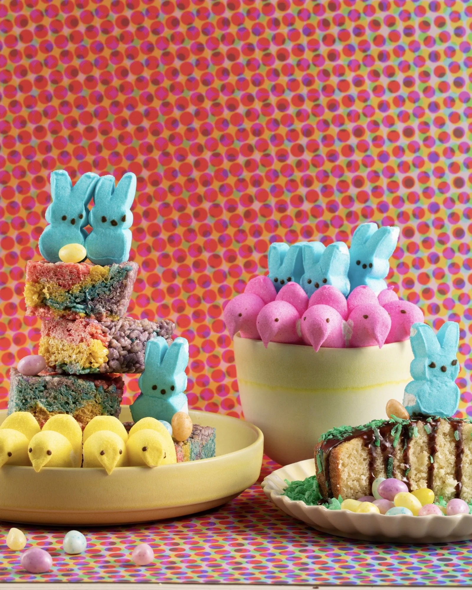 REDIRECTED Orange Cardamom Peep Crispy Treats