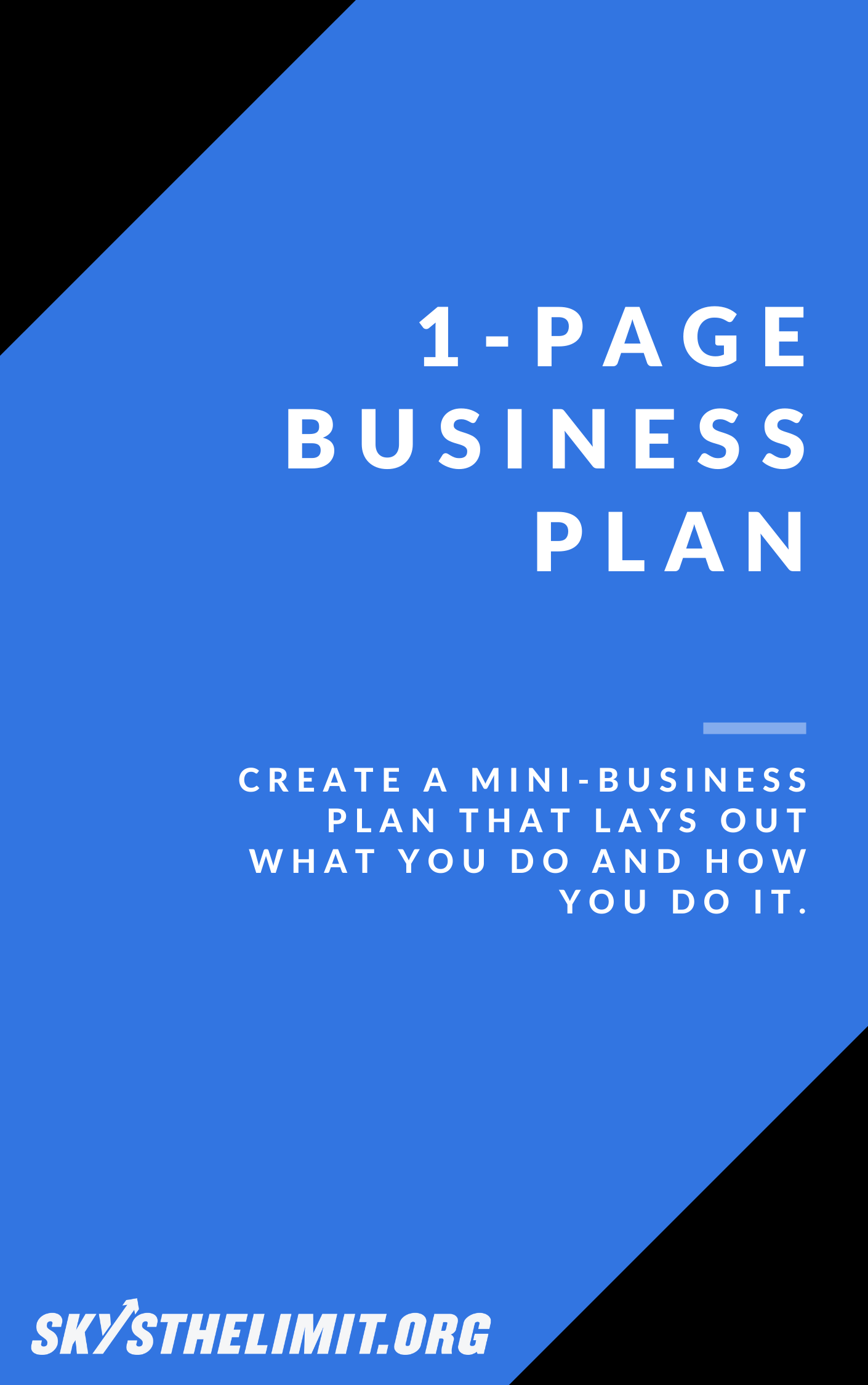 1-Page Business Plan