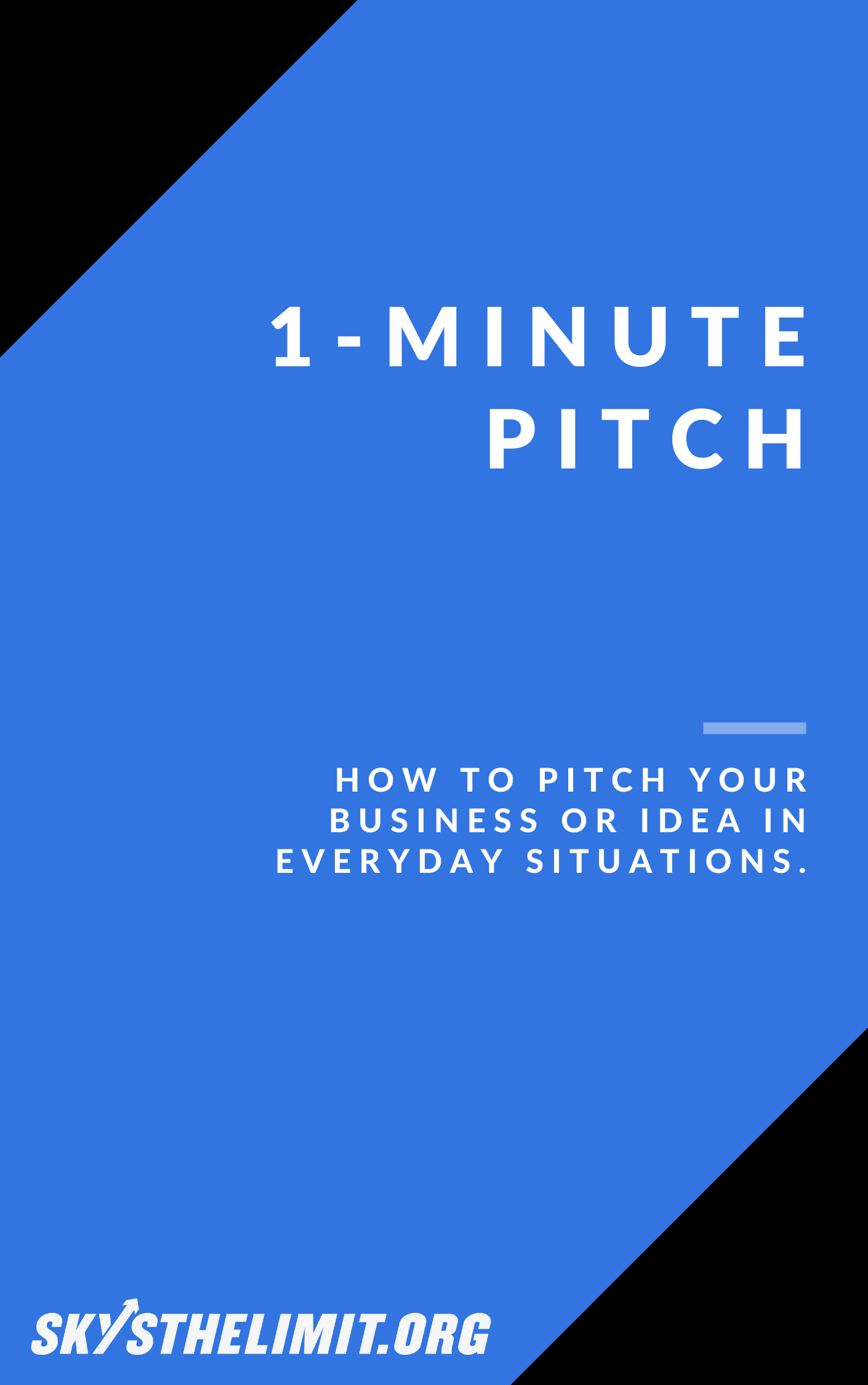 1-Minute Pitch