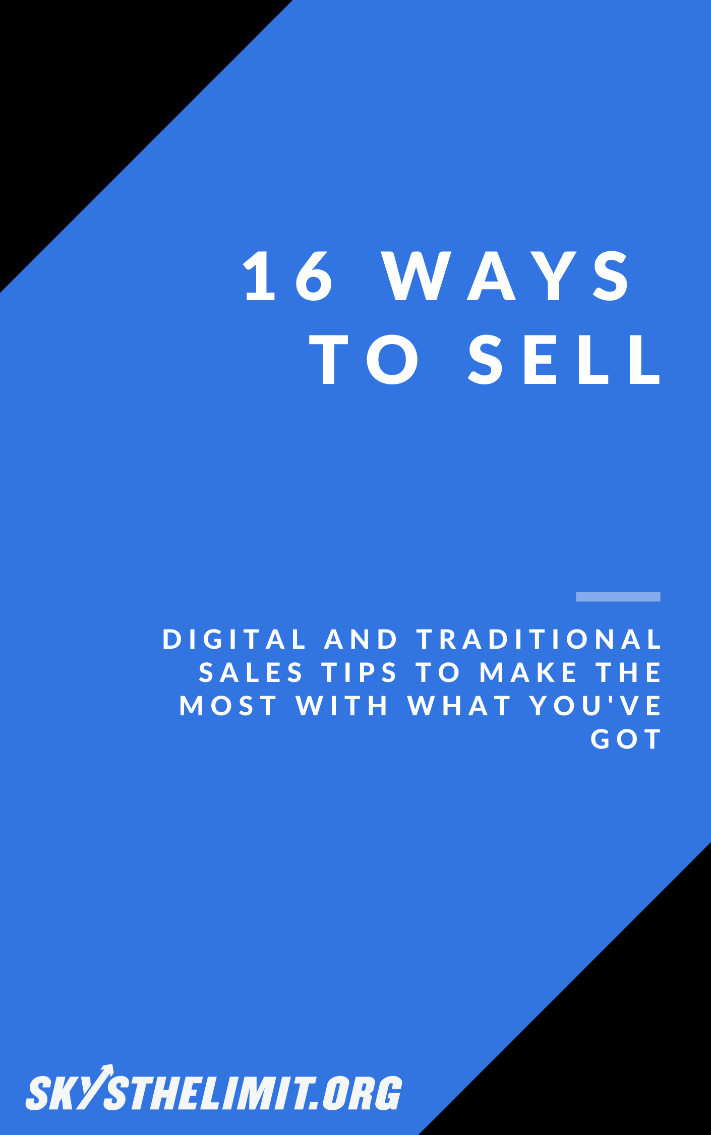 16 Ways to Sell