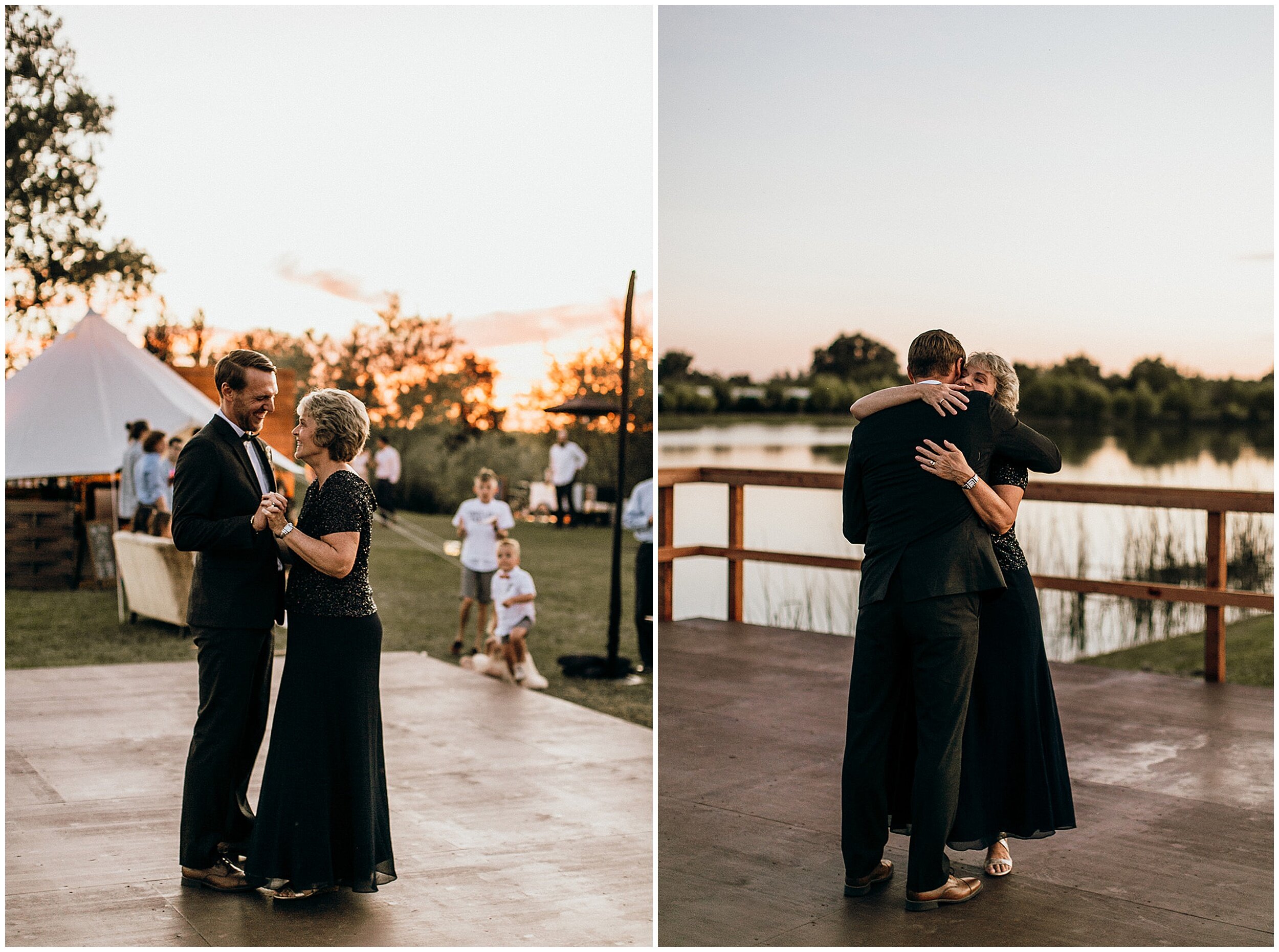 mother son first dance at wedding