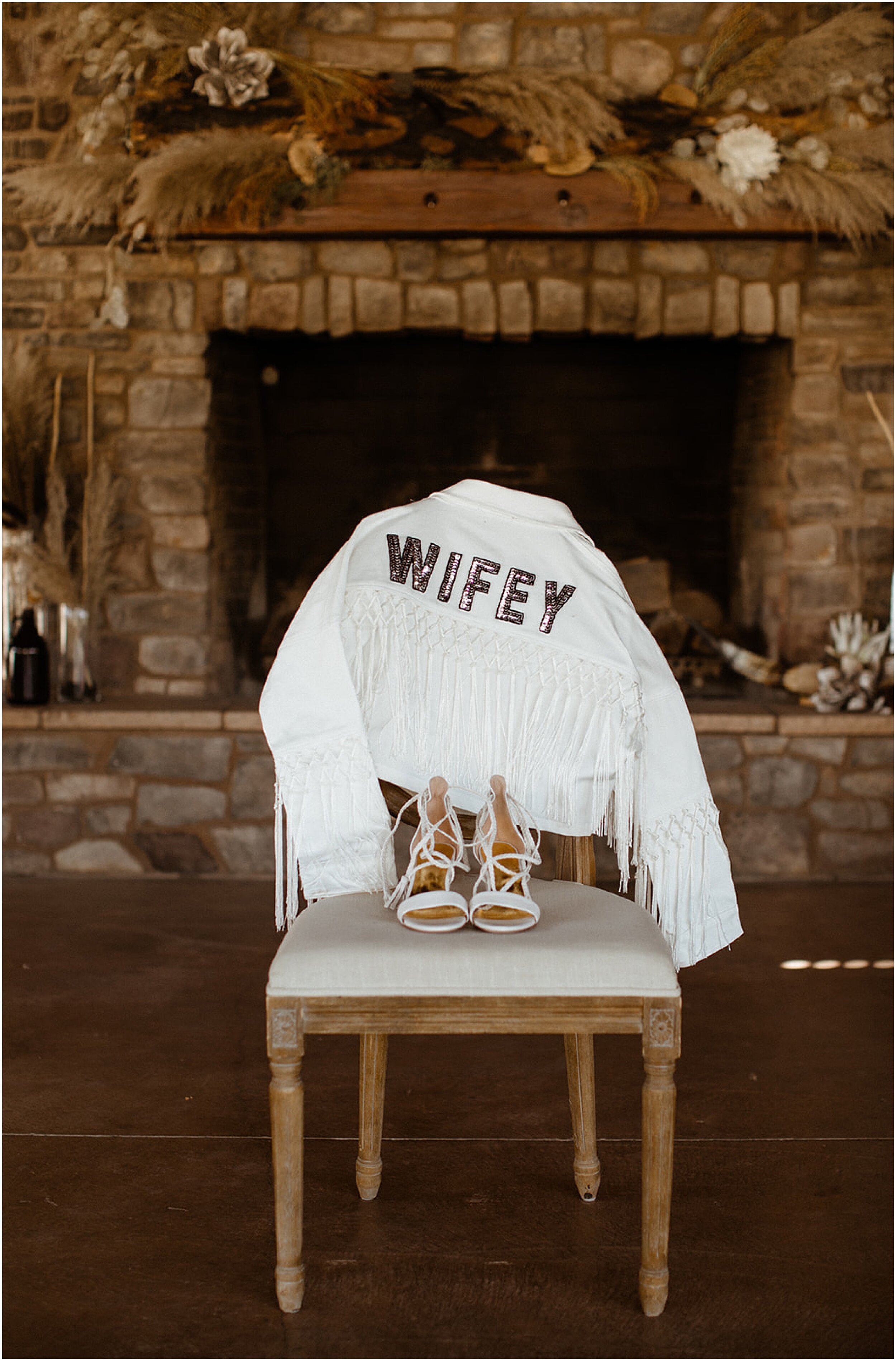 wifey wedding jacket