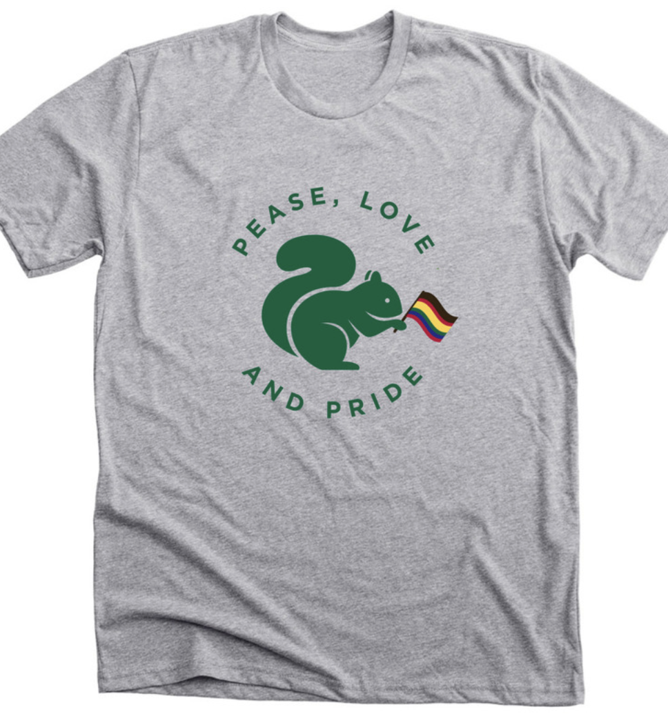Pease, Love, Pride: Pride Month T-shirts Now Available