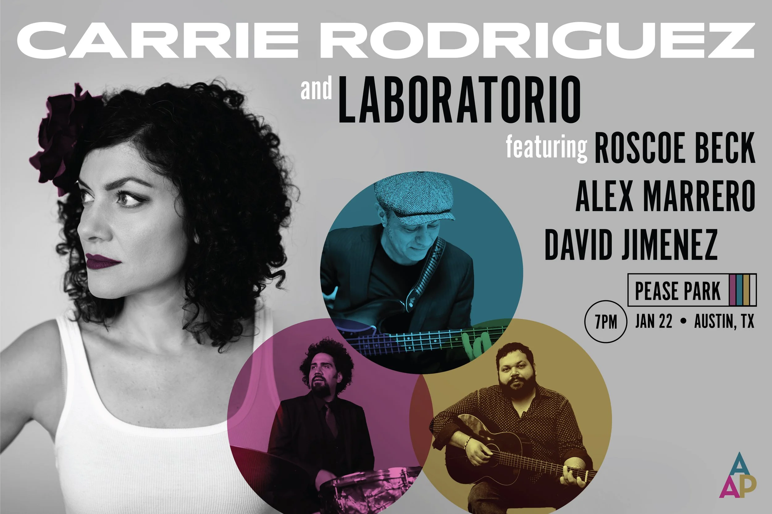 Carrie Rodríguez & Laboratorio, con Roscoe Beck, Alex Marrero y David Jiménez