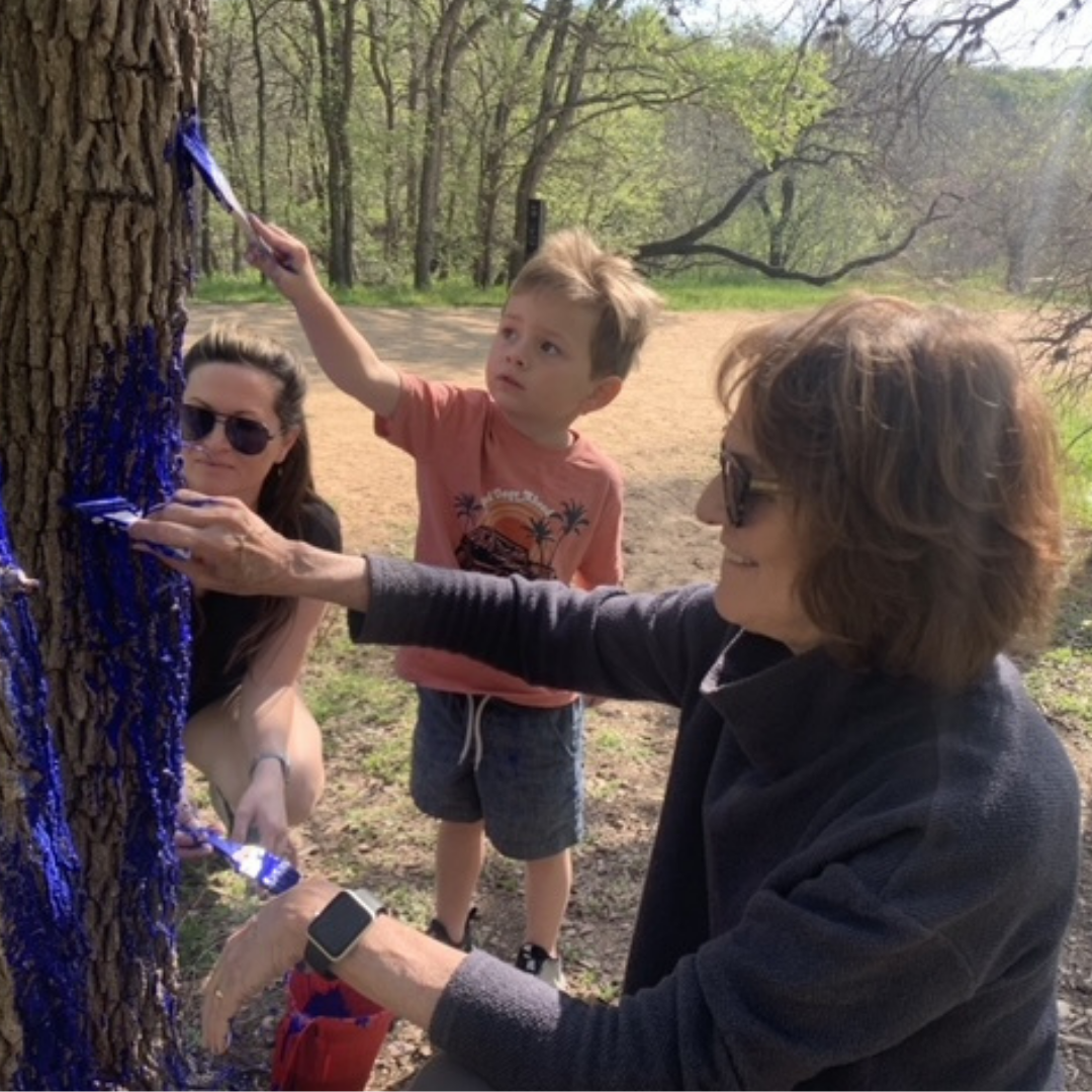 The Blue Trees by Konstantin Dimoupolos — Pease Park Conservancy