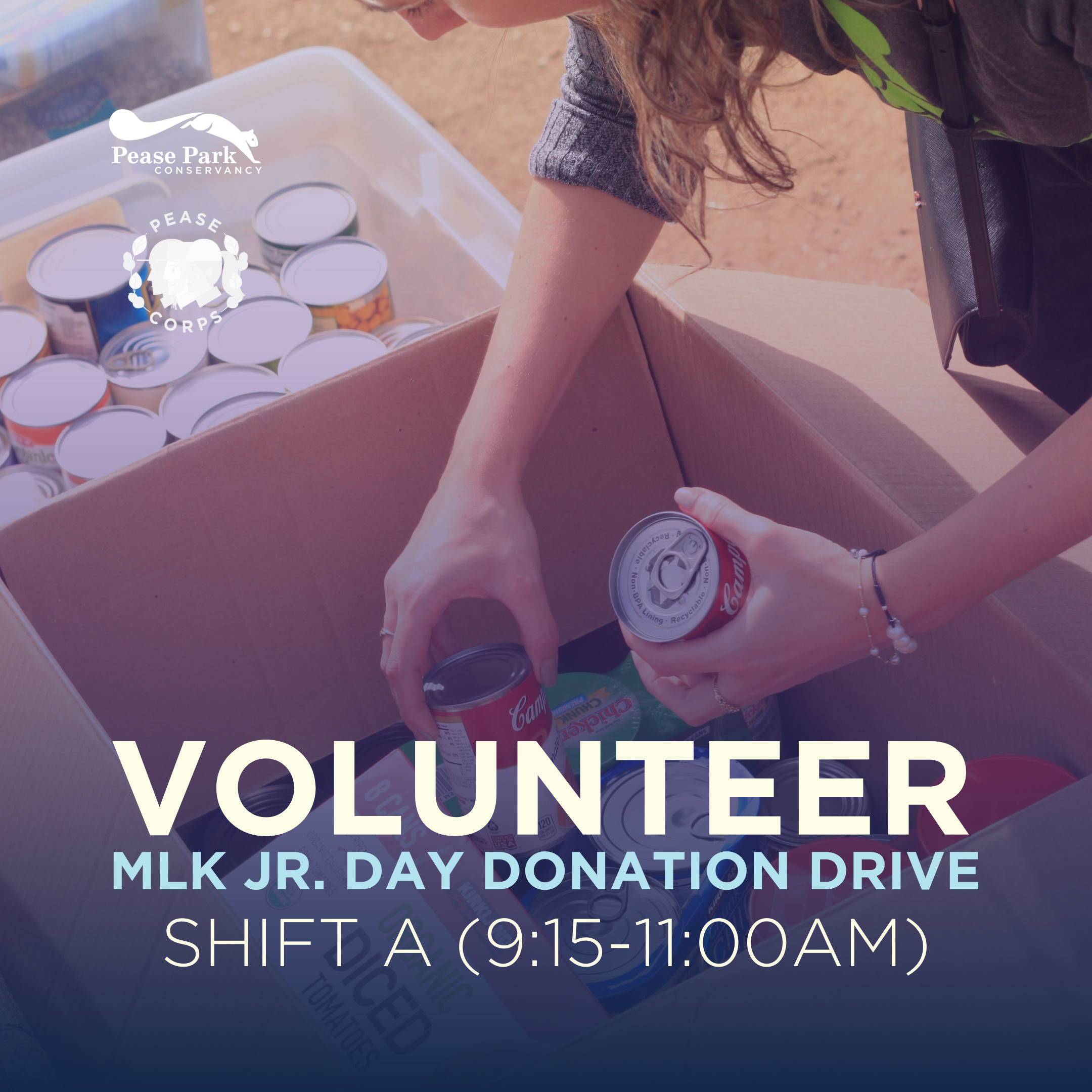 Shift A: MLK Jr. Day Donation Drive